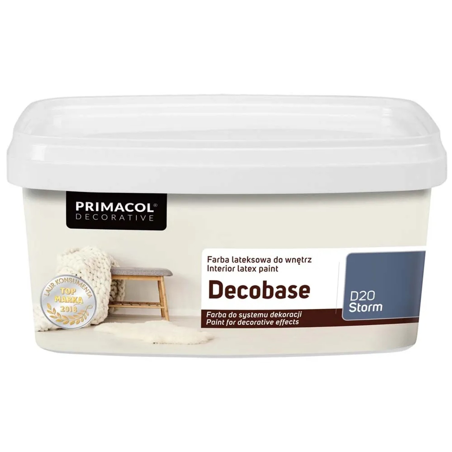Primacol Emulsja lateksowa Decobase Storm 1 l