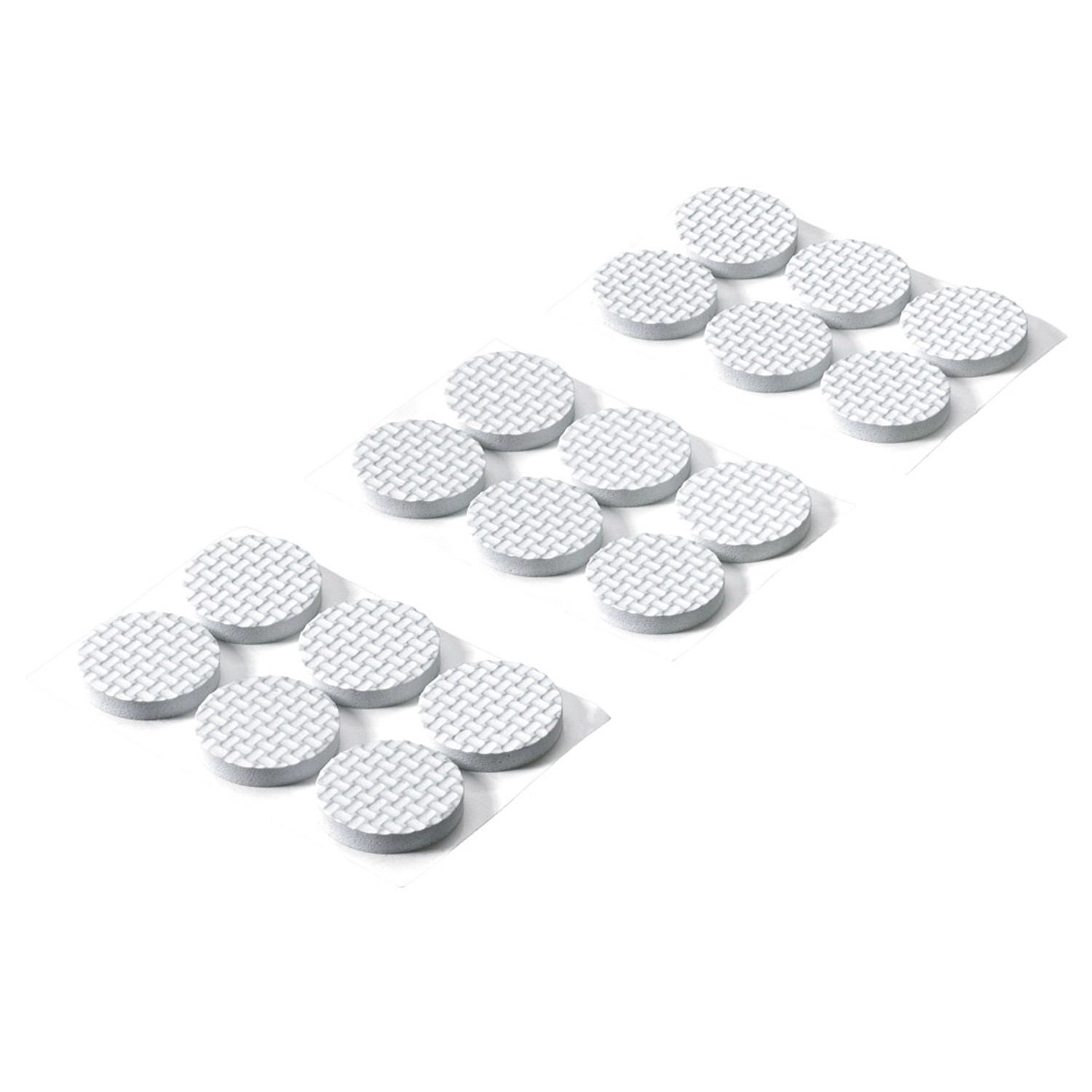 Hettich Podkładki pianka EVA białe śr. 28x5mm 18szt