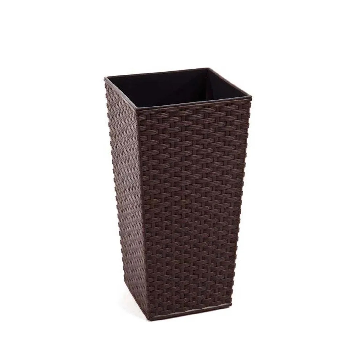 Lamela Doniczka FINEZJA rattan mokka 40 cm