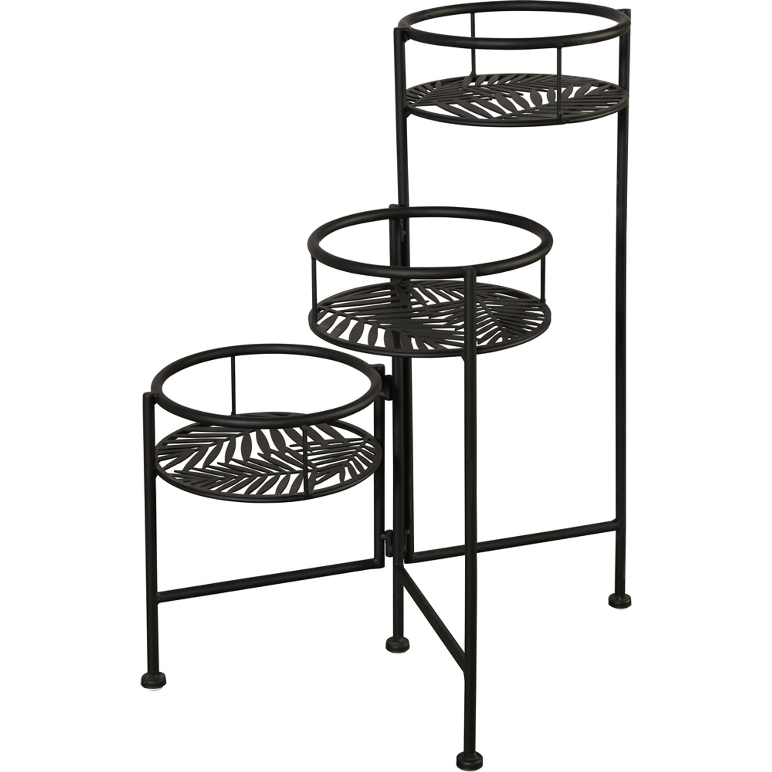 Kwietnik Palma czarny - 47 x 47 x 58 cm