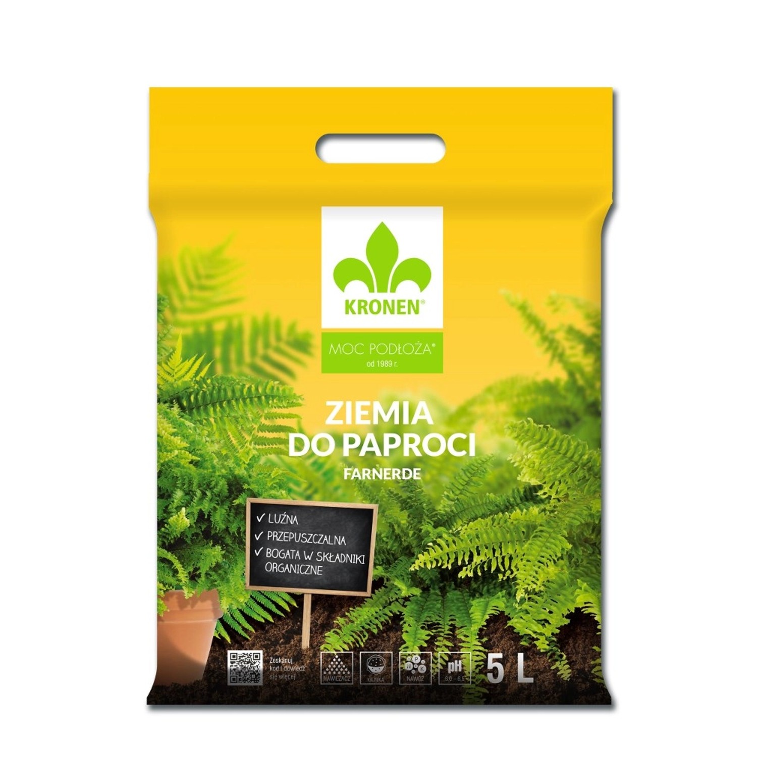 Kronen Podłoże do paproci - 5 l