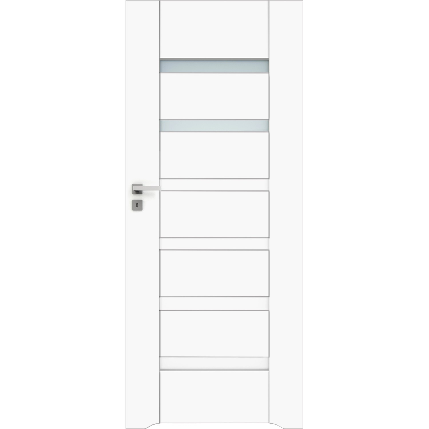 DRE Skrzydło drzwiowe Ardo 2 z podcięciem wentylacyjnym 70P