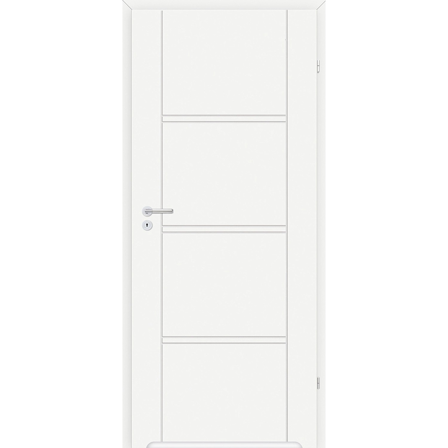 Classen Skrzydło drzwiowe Noris z podcięciem wentylacyjnym białe 80P frez