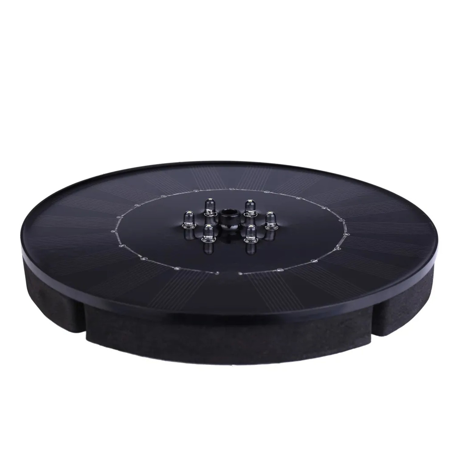 Fontanna solarna Azalia - śr. 18 cm