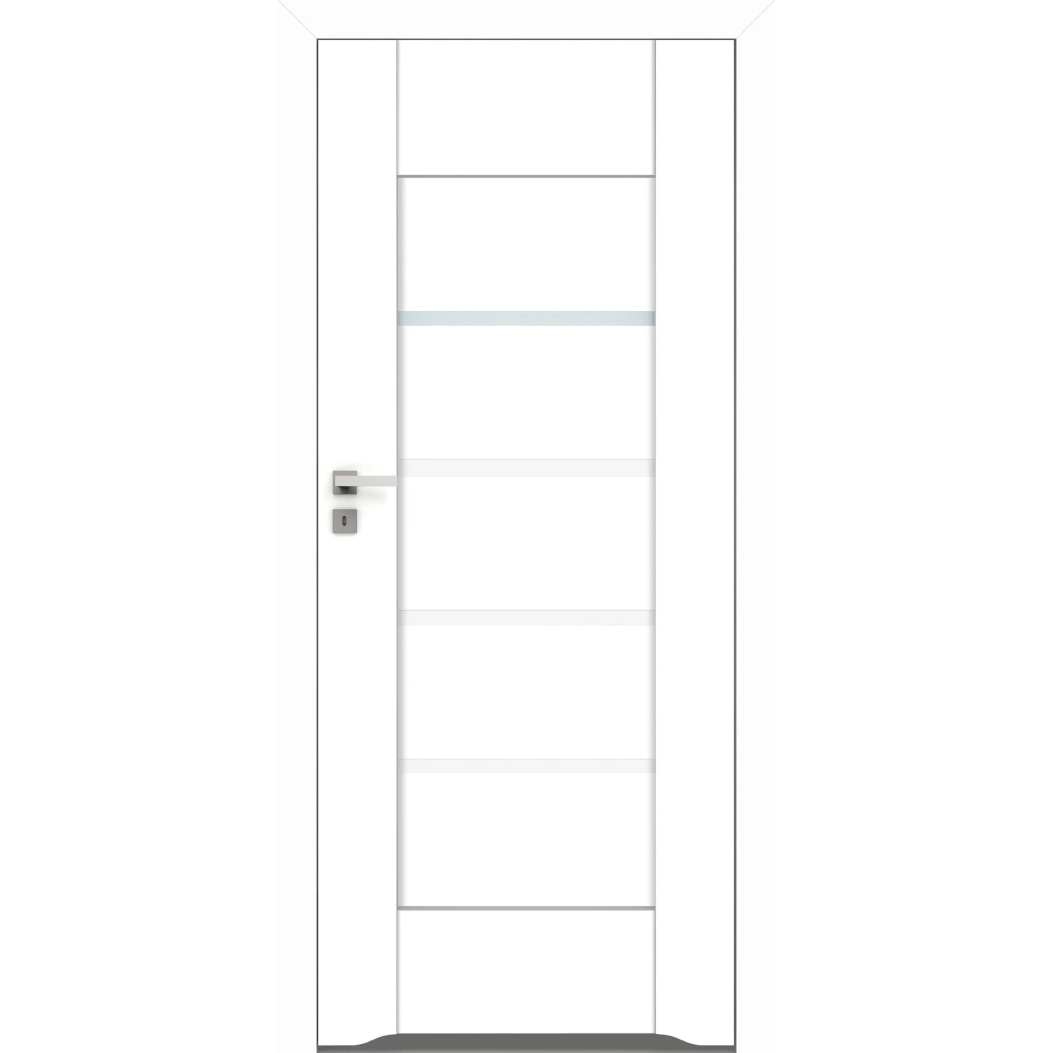 DRE Skrzydło drzwiowe Largo z podcięciem wentylacyjnym 80L