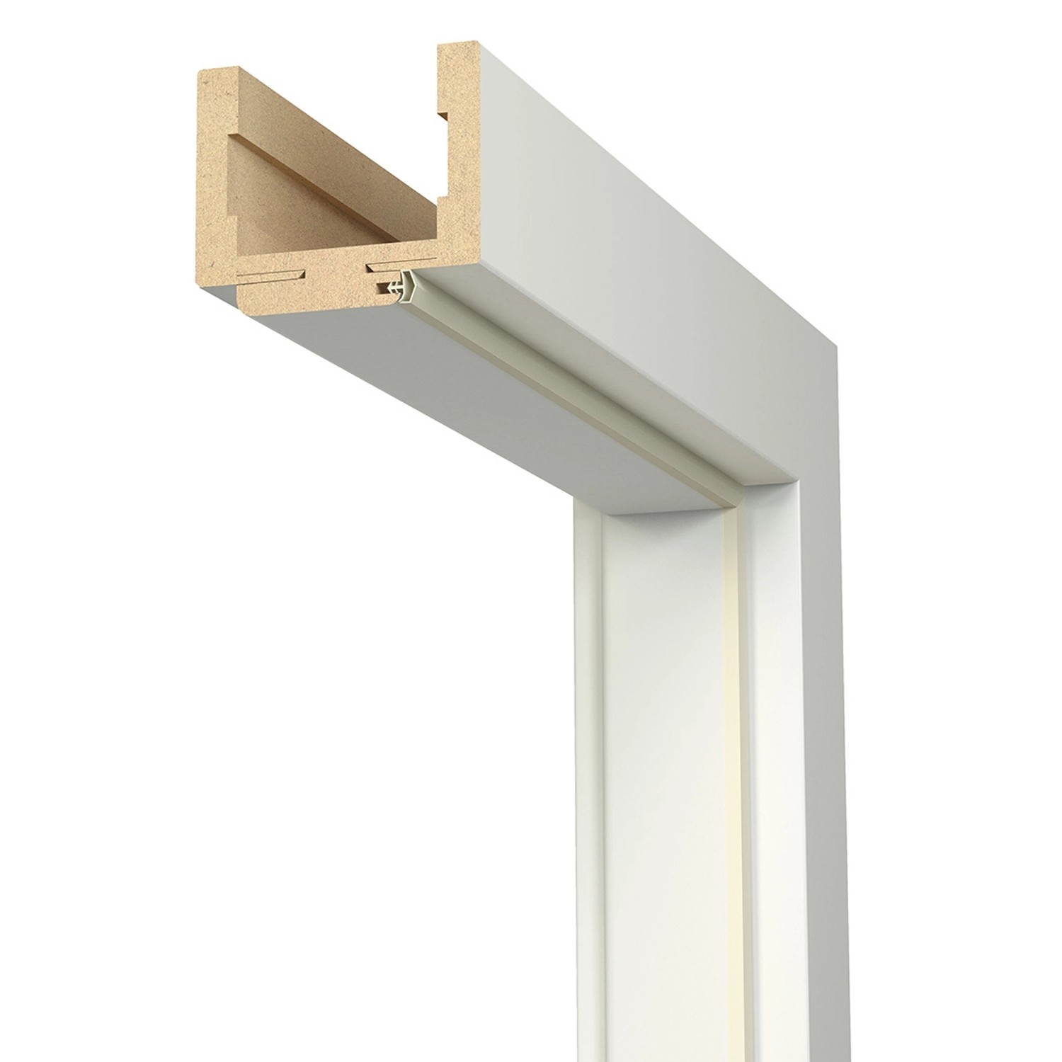 DRE Ościeżnica regulowana bezprzylgowa 160-180 mm Biel Alpejska 70L