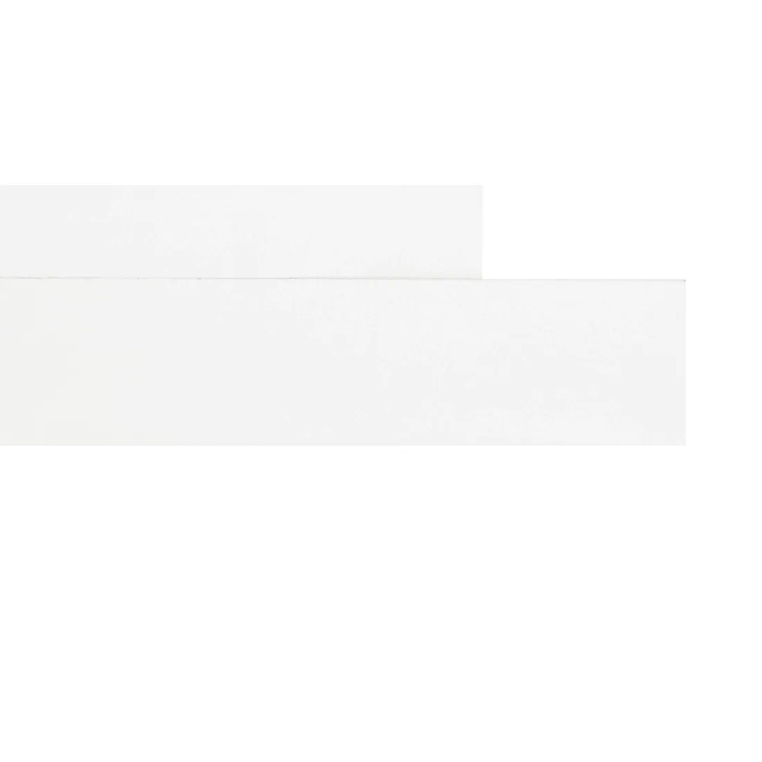 Biuro Styl Obrzeże boczne 4,2 cm x 61 cm biały mat