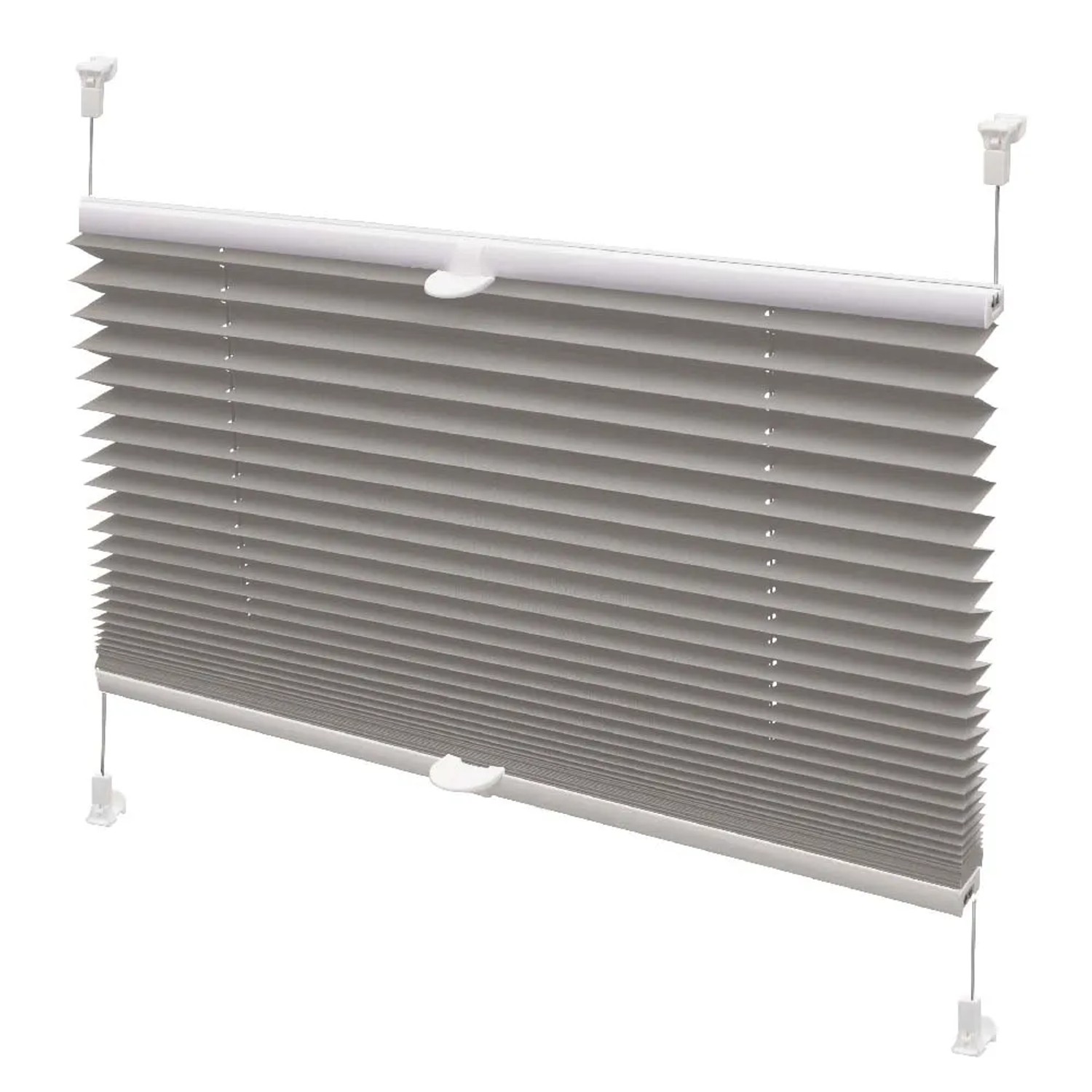 Roleta plisowana VERONA szara 68 cm x 150 cm