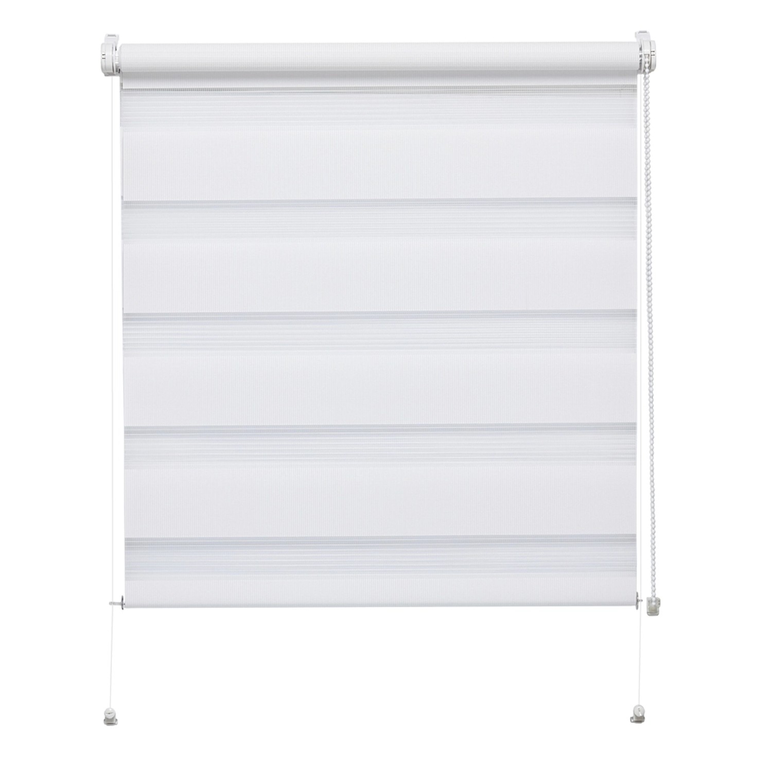 Mini roleta ZEBRA CLASSIC Dzień/Noc biała 86 cm x 150 cm