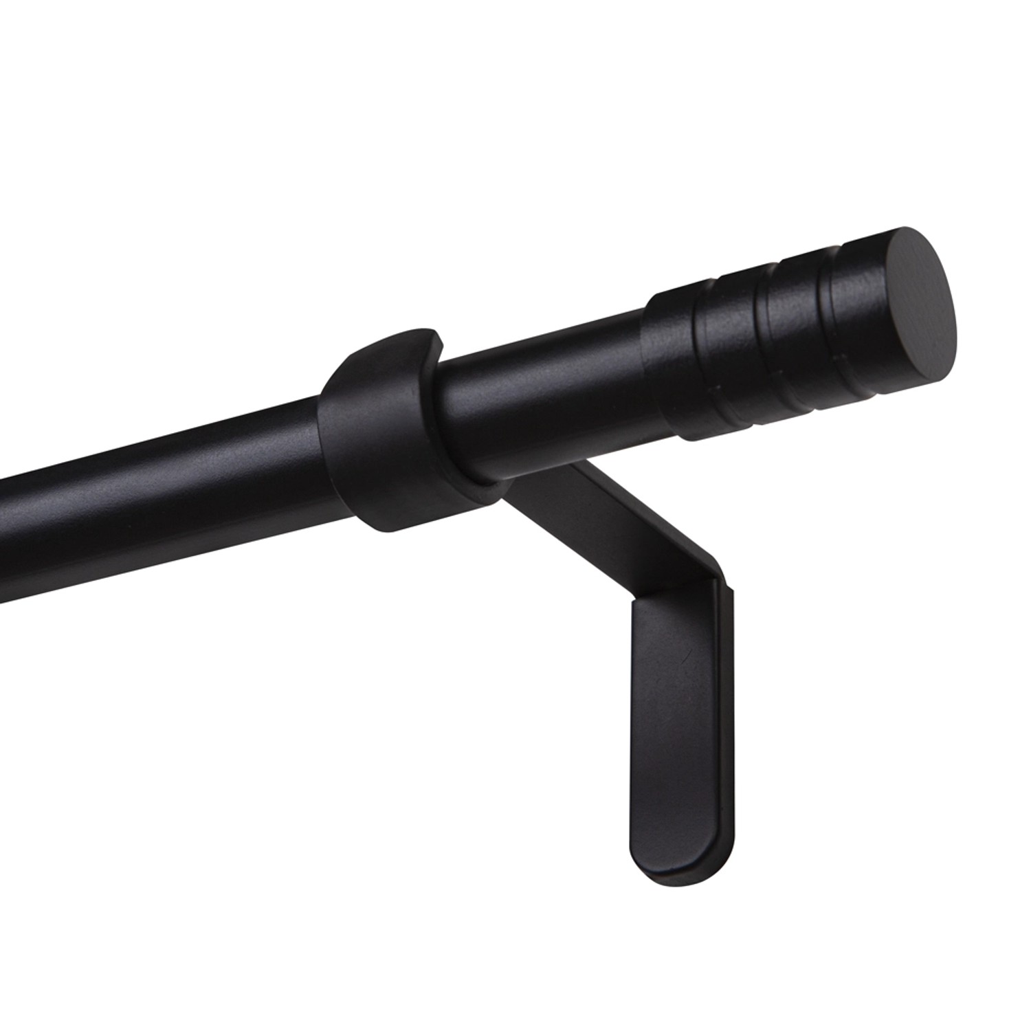 Karnisz VERDI pojedynczy 19 mm czarny 160 cm