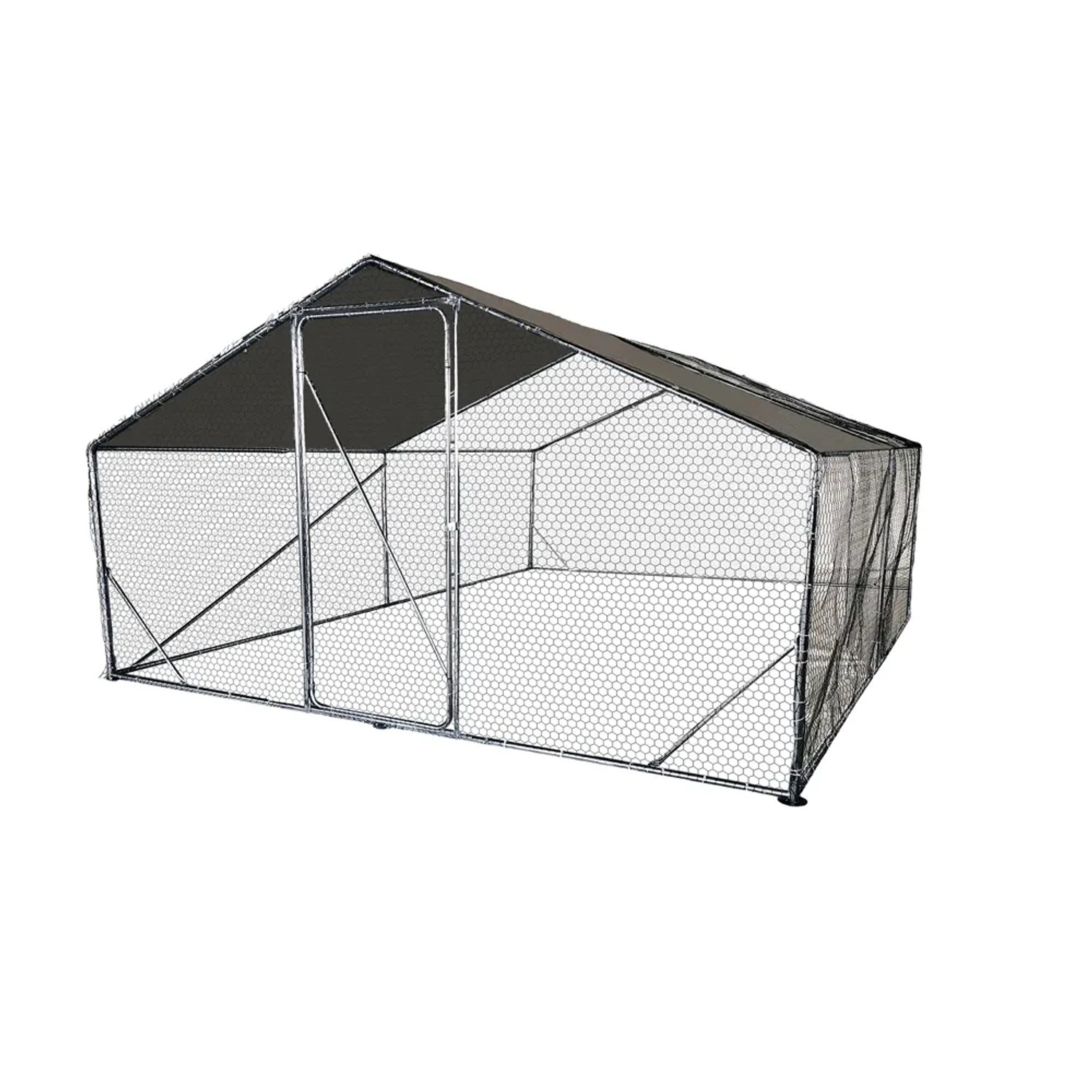 Klatka do hodowli drobiu 4 x 4 x 2,2 m