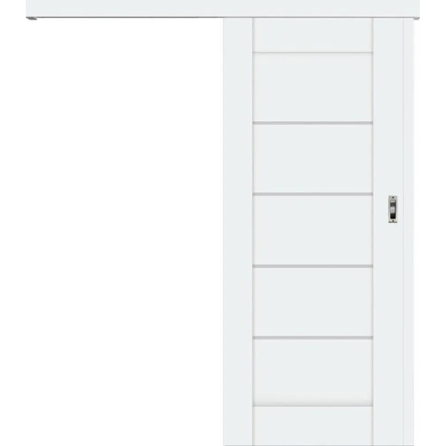 Classen Skrzydło Falko 80L przesuwne uchwyt stalowy biel arktyczna