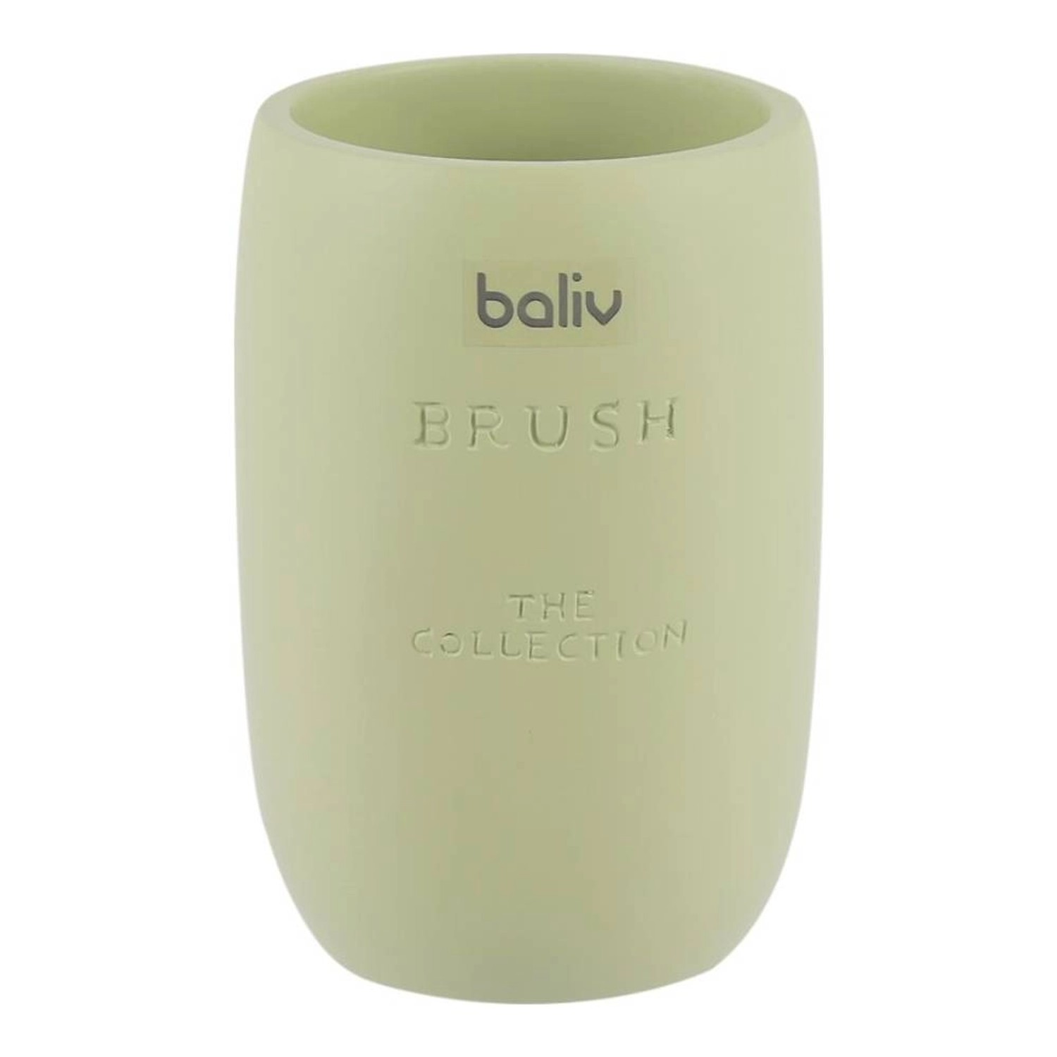 Baliv Kubek łazienkowy czarno-oliwkowy