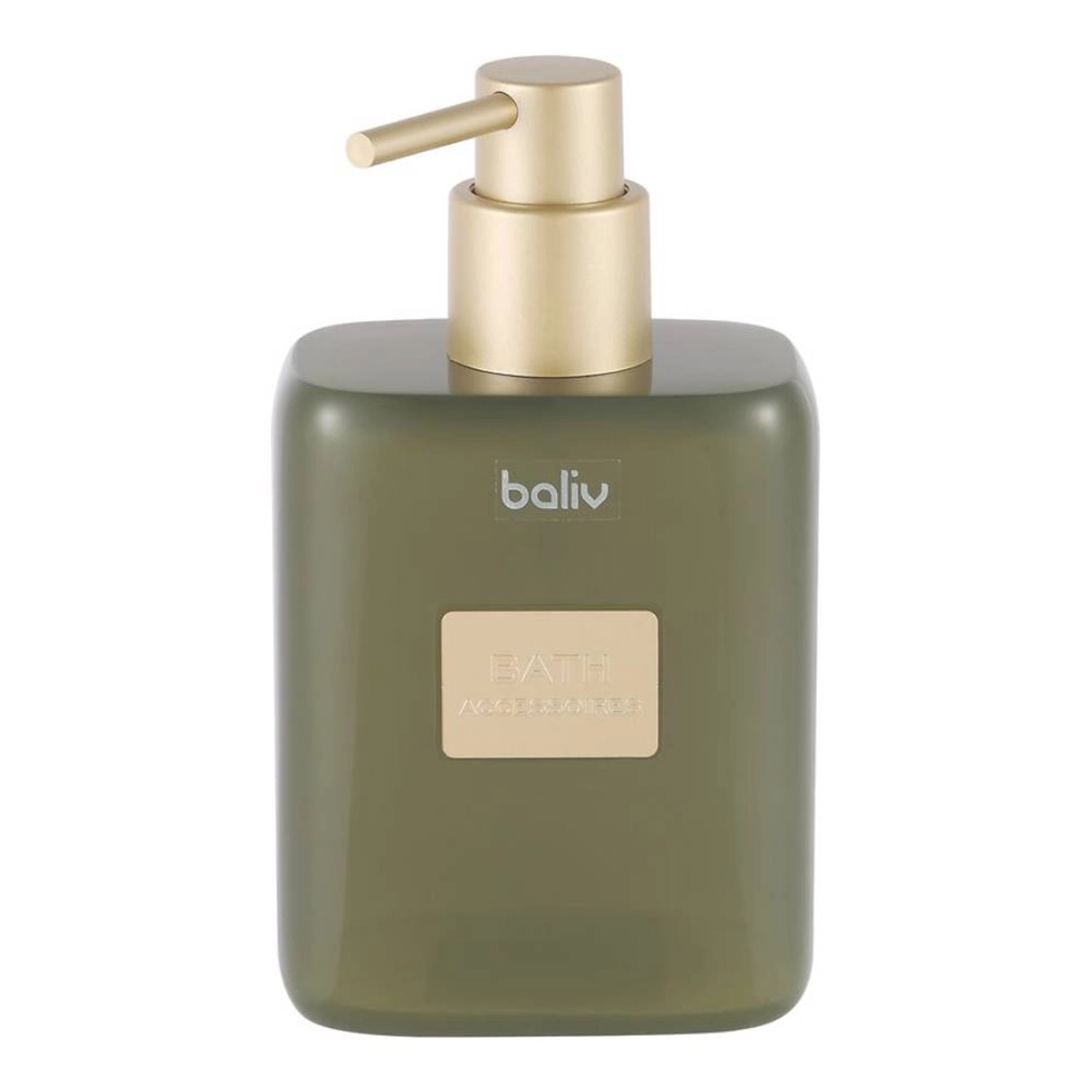 Baliv Dozownik do mydła złoto-zielony