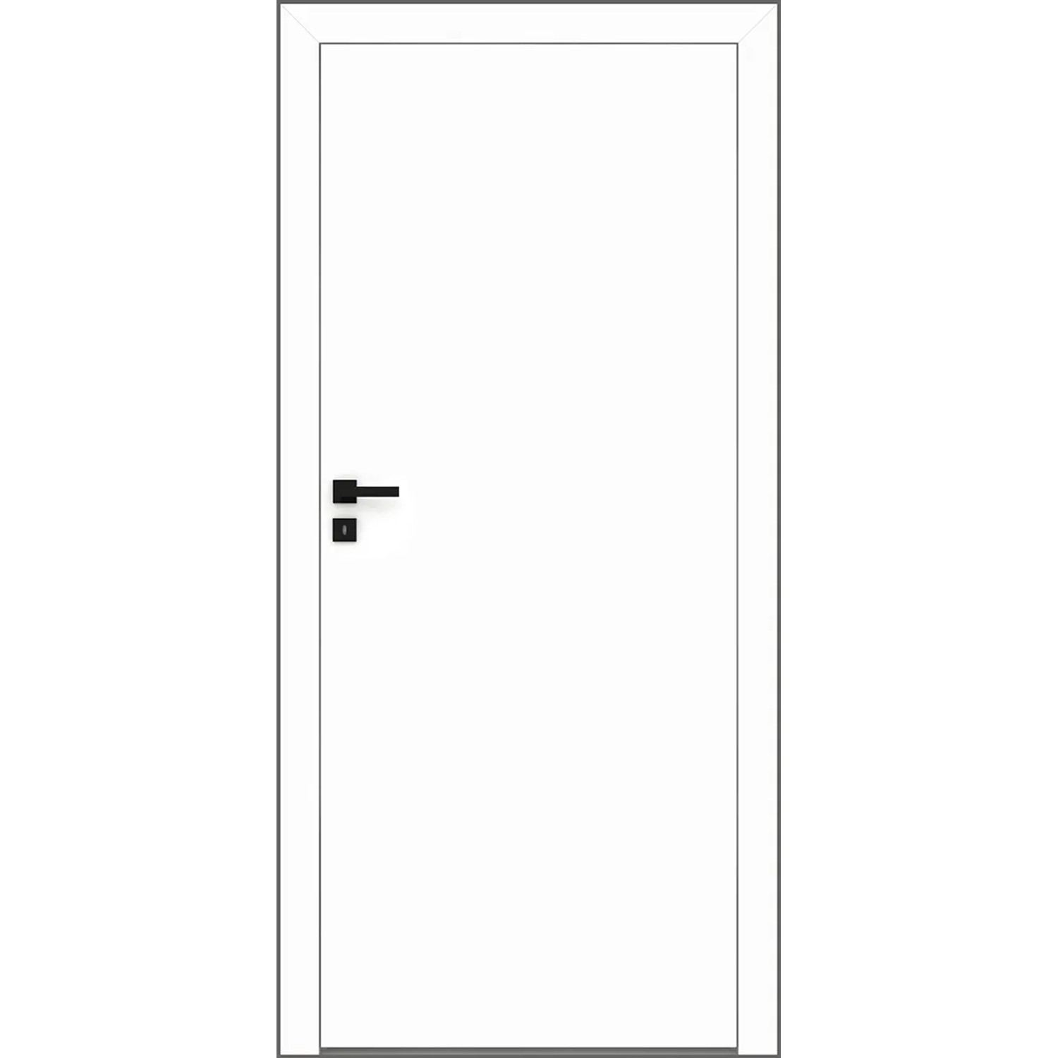 DRE Skrzydło drzwiowe Savio 1 Biel Alpejska bezprzylgowe pełne 80 P