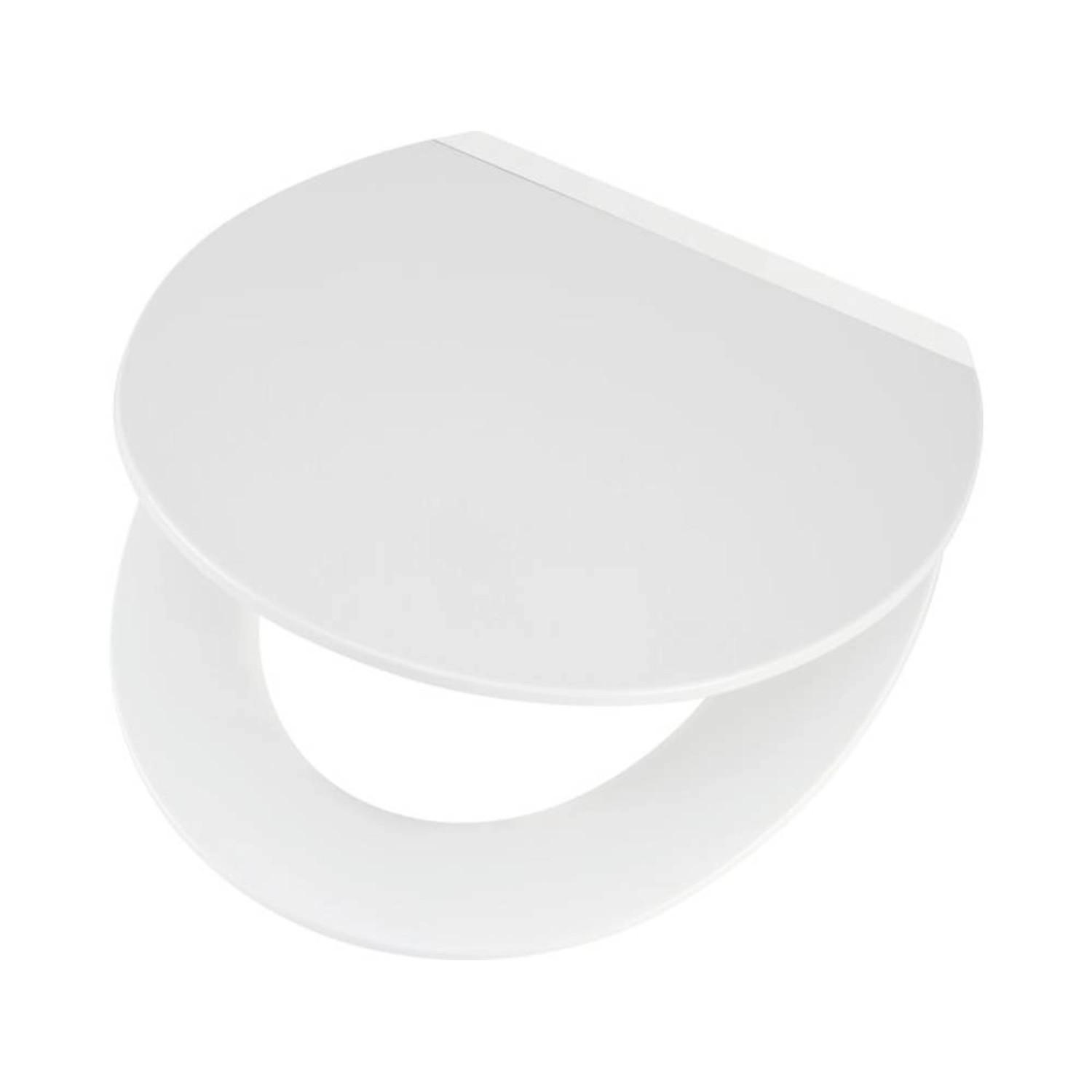 Baliv Deska sedesowa Rosas wolnoopadająca chrom-biel