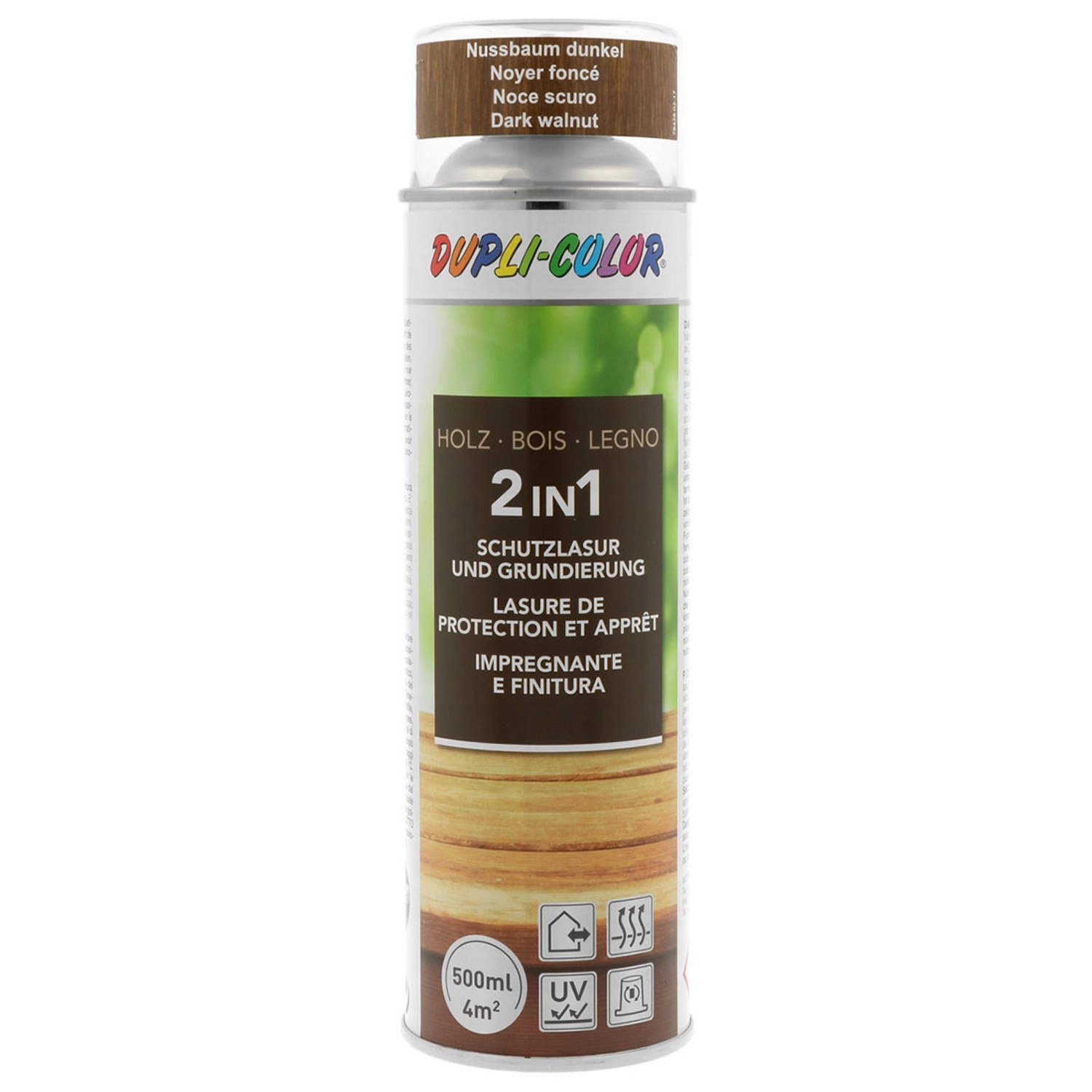 Lakierobejca do drewna ciemny orzech 500ml