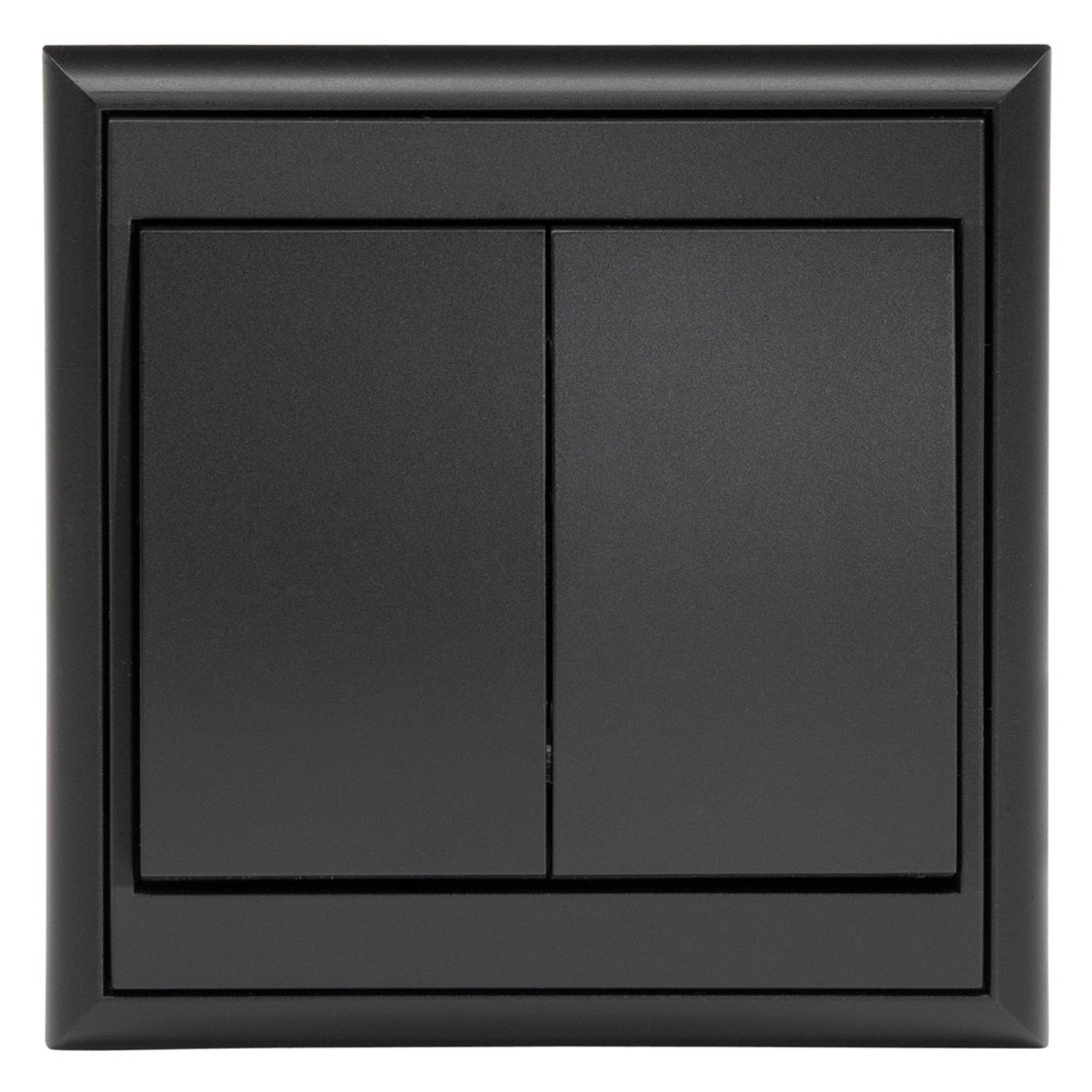 Łącznik Luna podwójny czarny mat