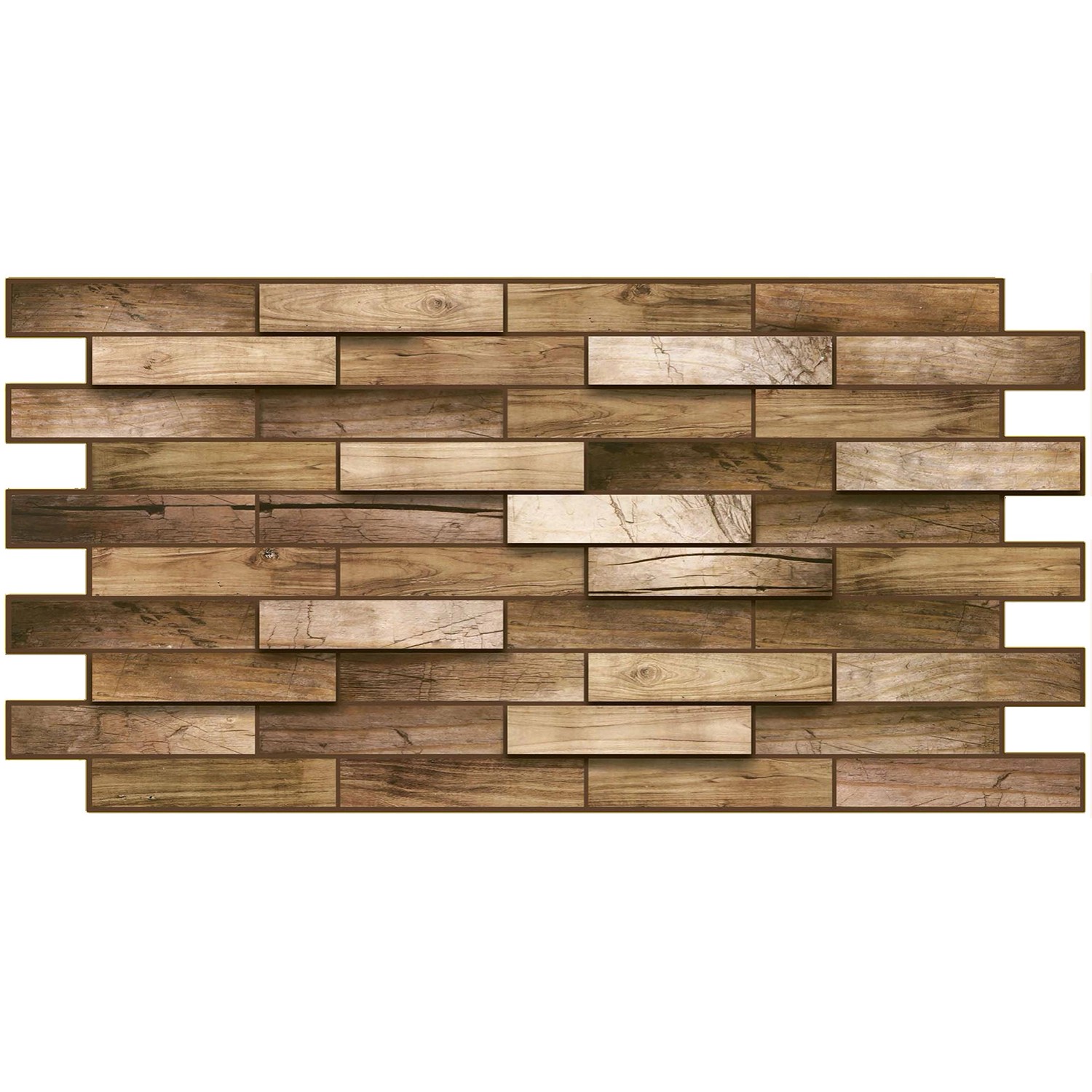 Polami Kafel dekoracyjny PVC Hazelnut 48x96 cm