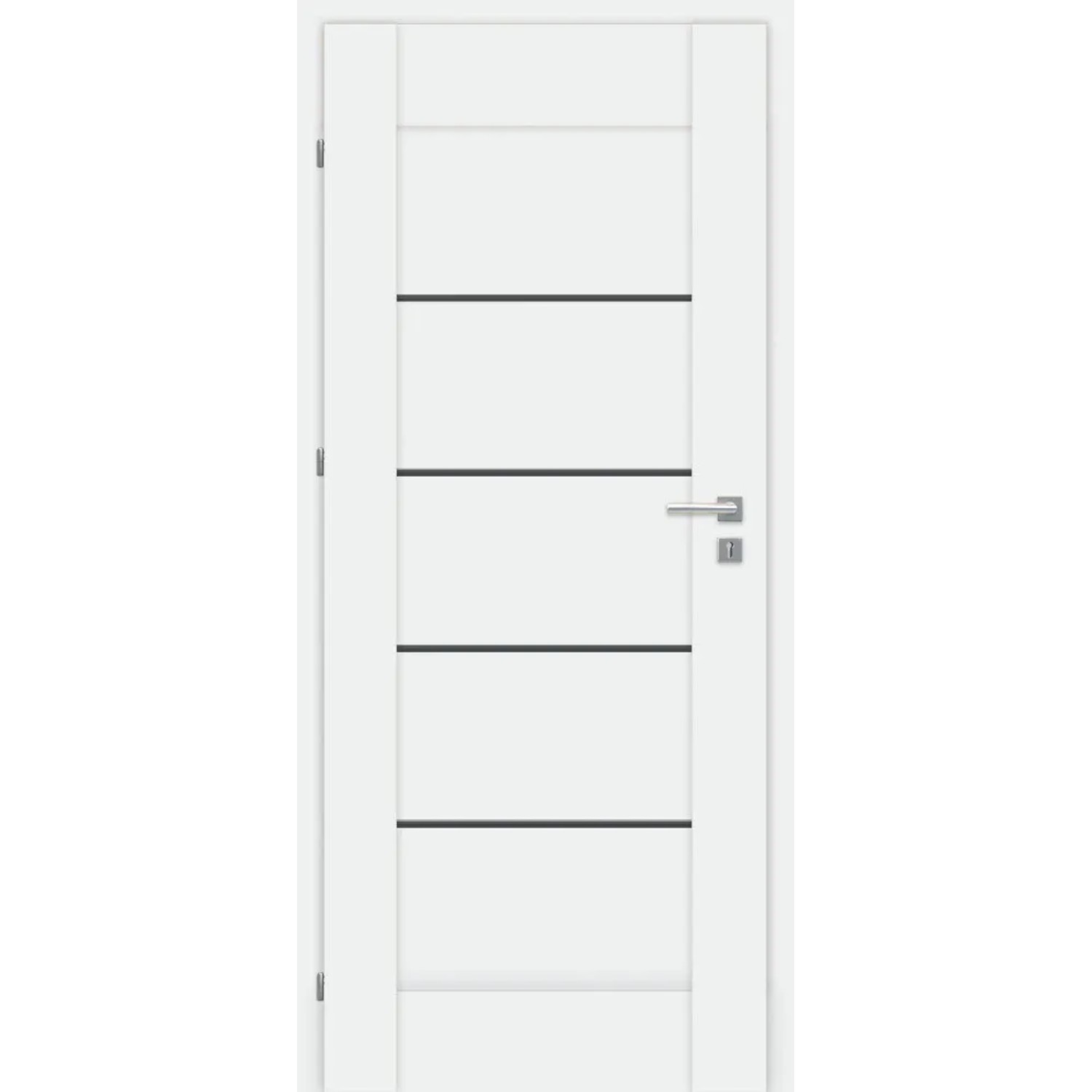 Classen skrzydło Falko biel arktyczna czarna szyba pokój 80L