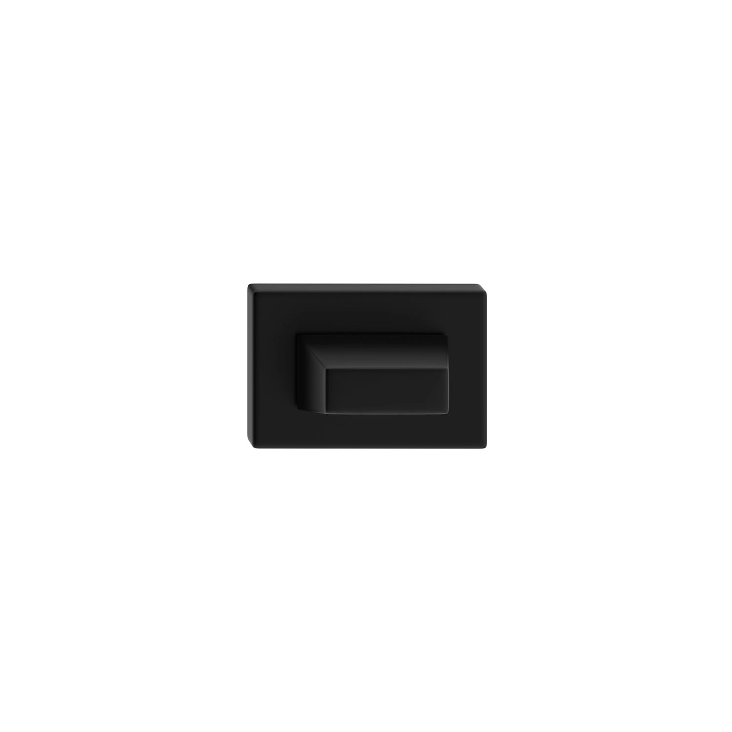 Metal-Bud Rozeta prostokąt WC czarna