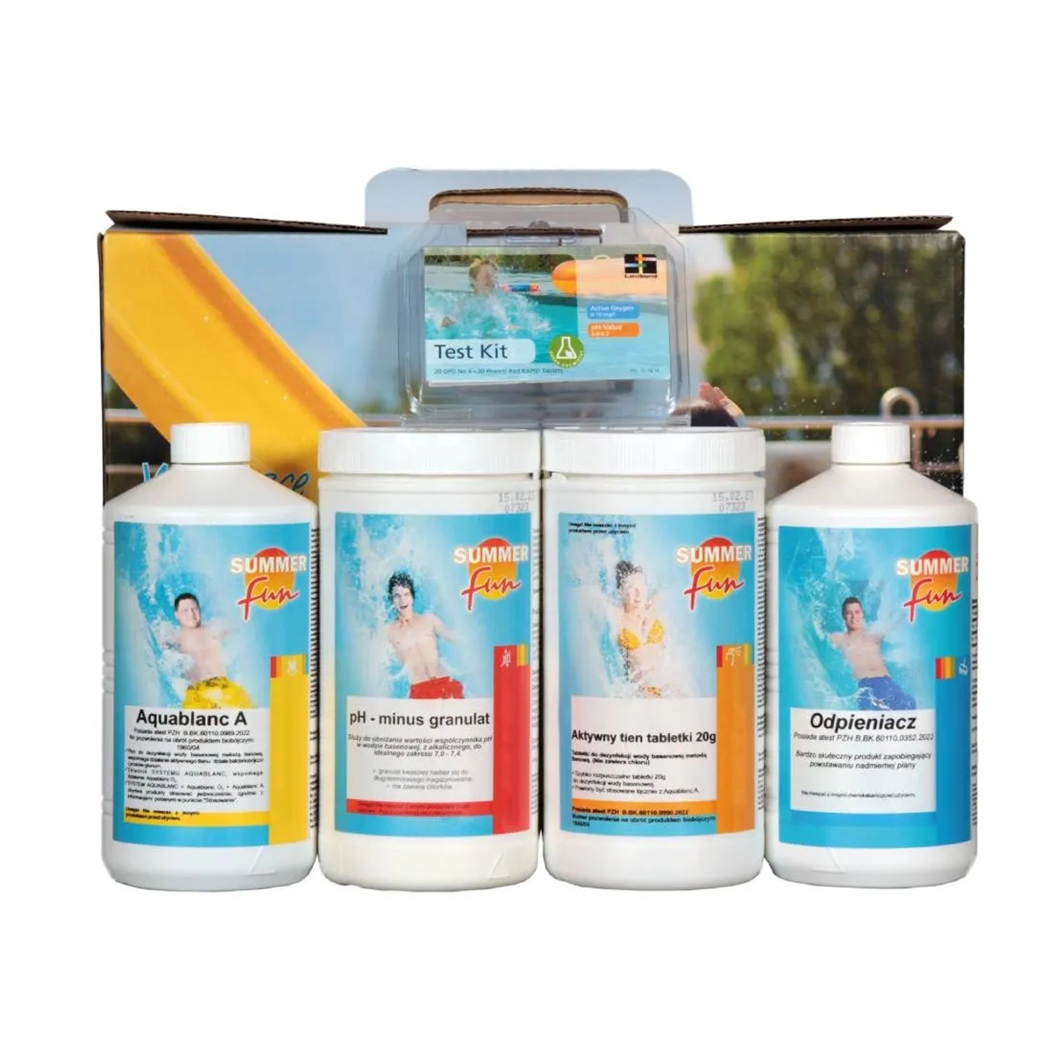 SUMMER FUN Zestaw do spa ogrodowego Lay-Z-Spa