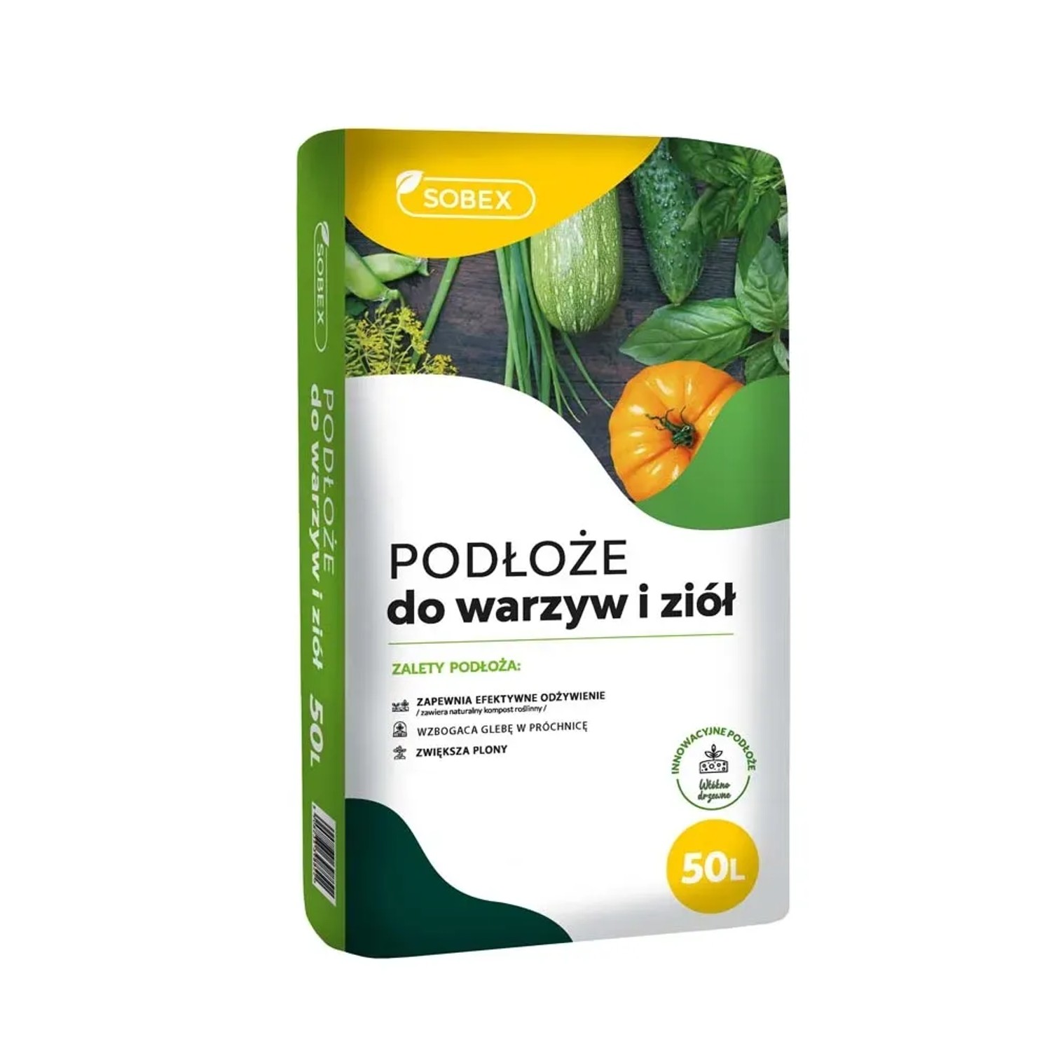 Sobex Podłoże do warzyw i ziół - 50 l