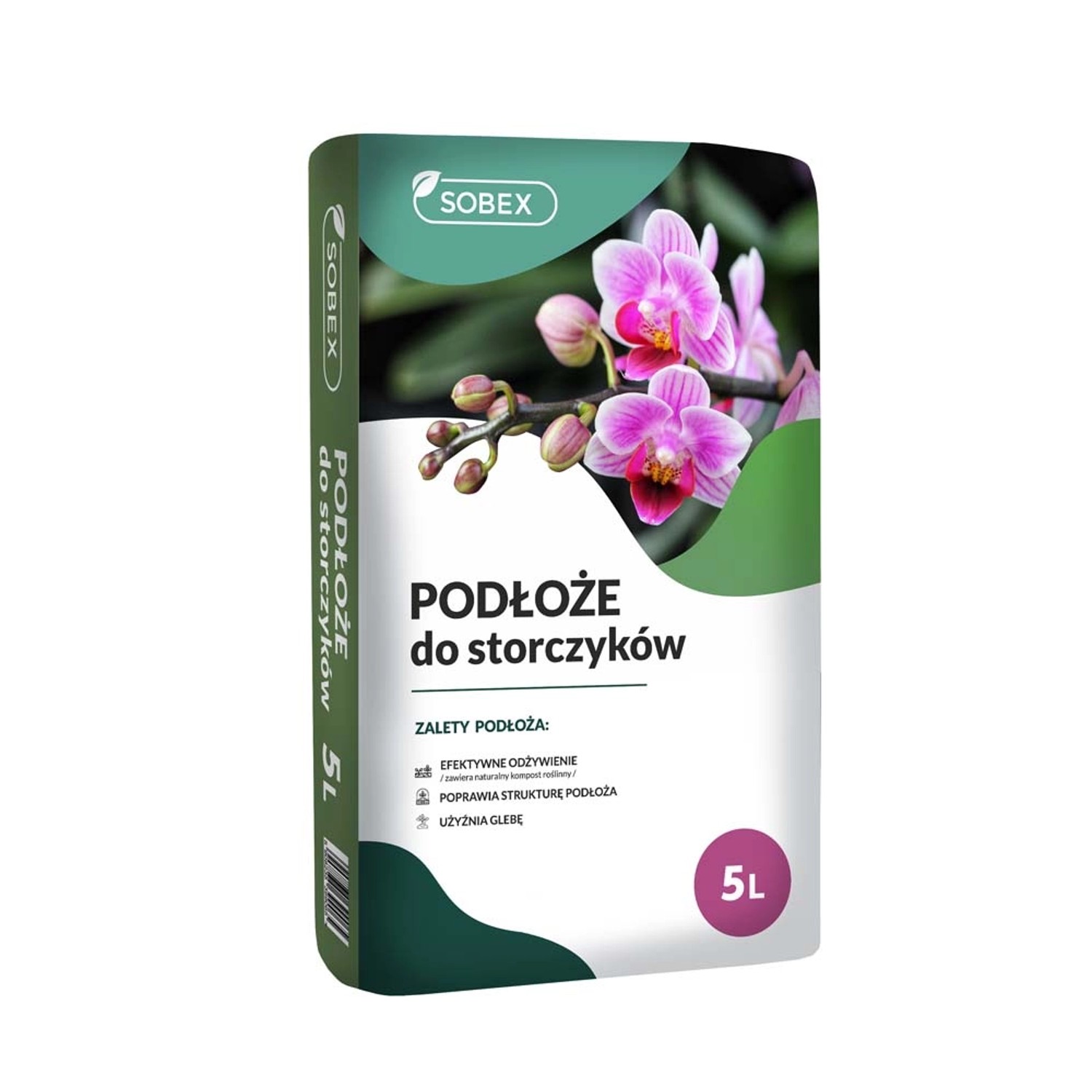 Podłoże do storczyków Sobex - 5 l