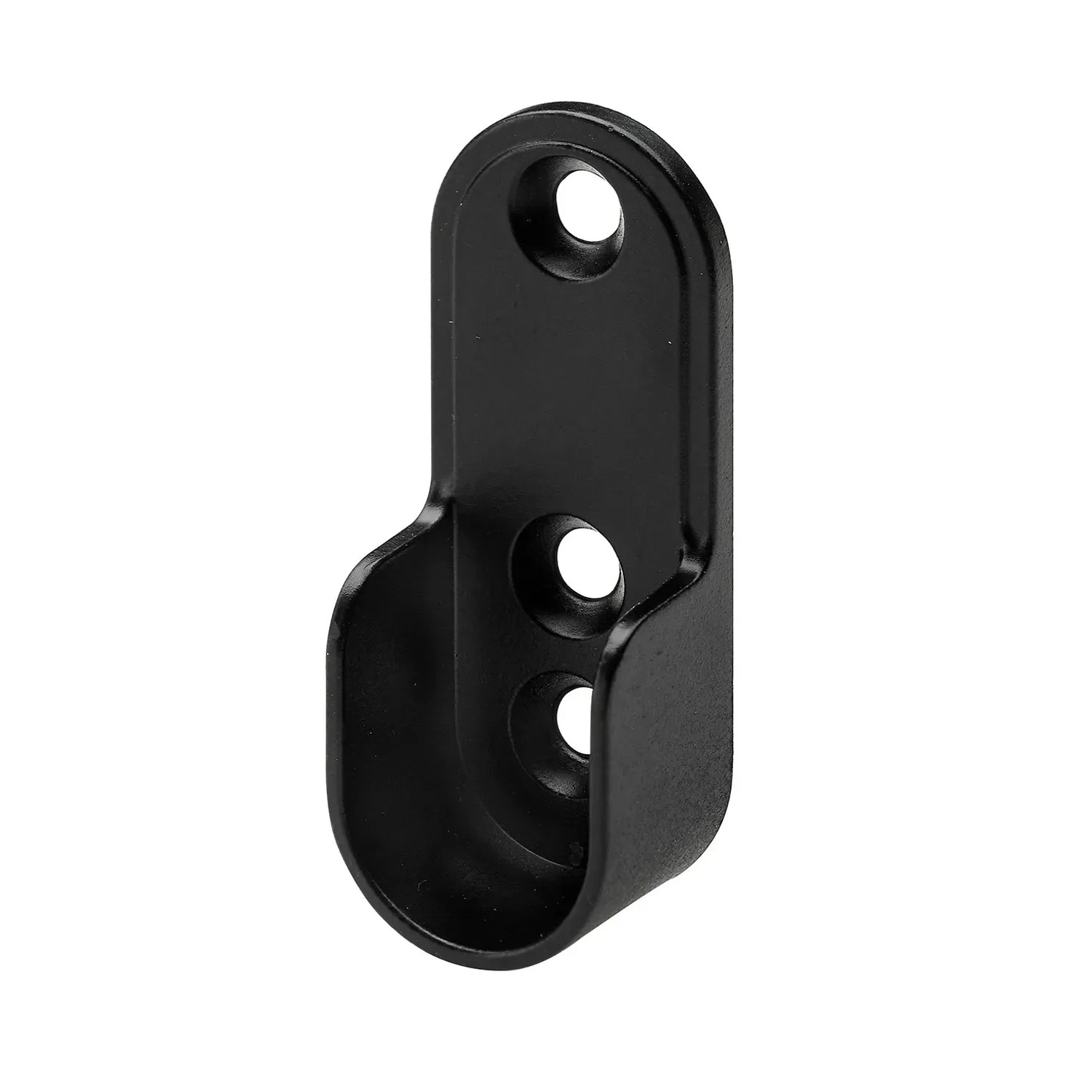 Hettich Wspornik do drążków owalnych czarny 2 szt.