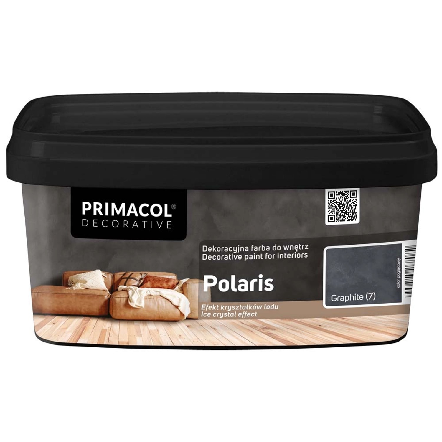 Farba dekoracyjna Polaris Graphite - 1 l