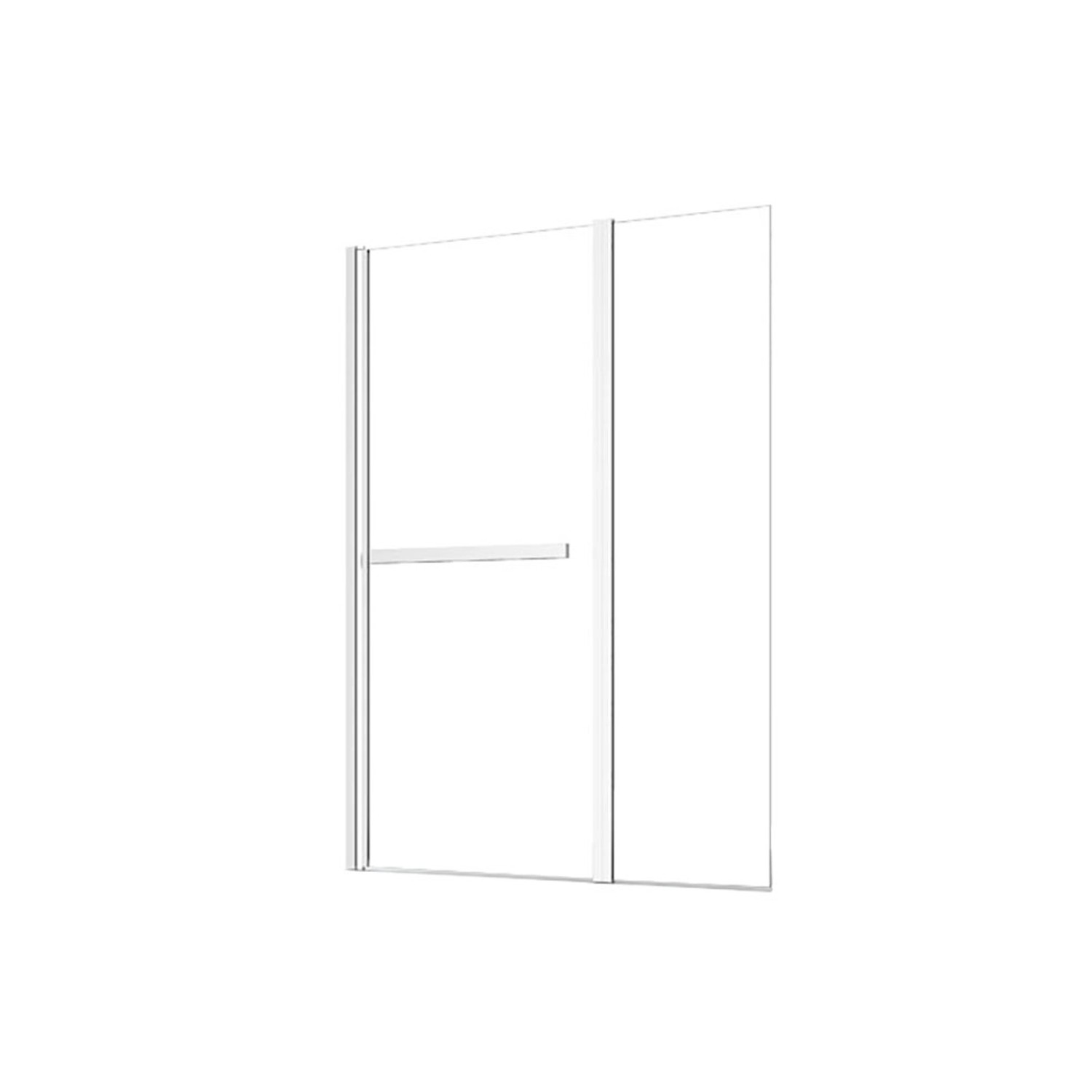 EVG Parawan nawannowy dwuczęściowy LUIS chrom