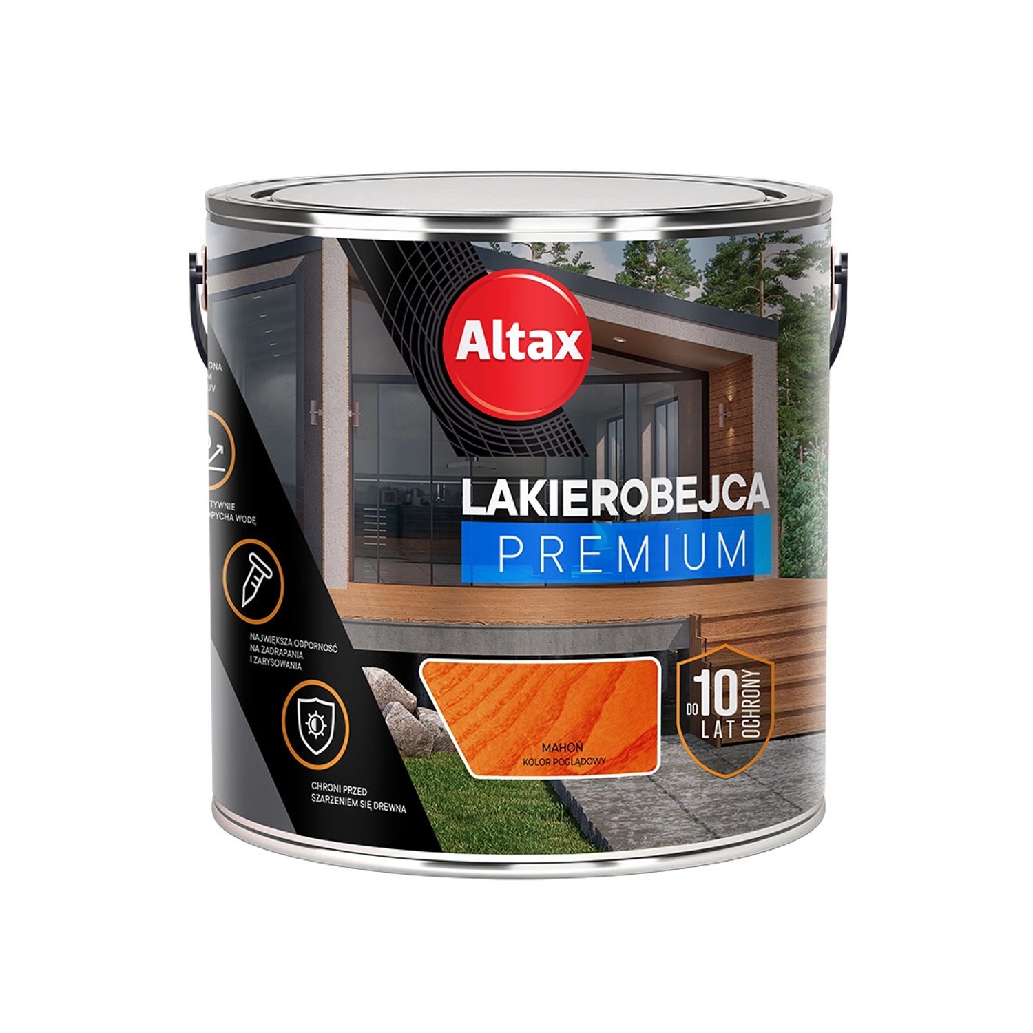 Altax Premium Lakierobejca 2,5l mahoń