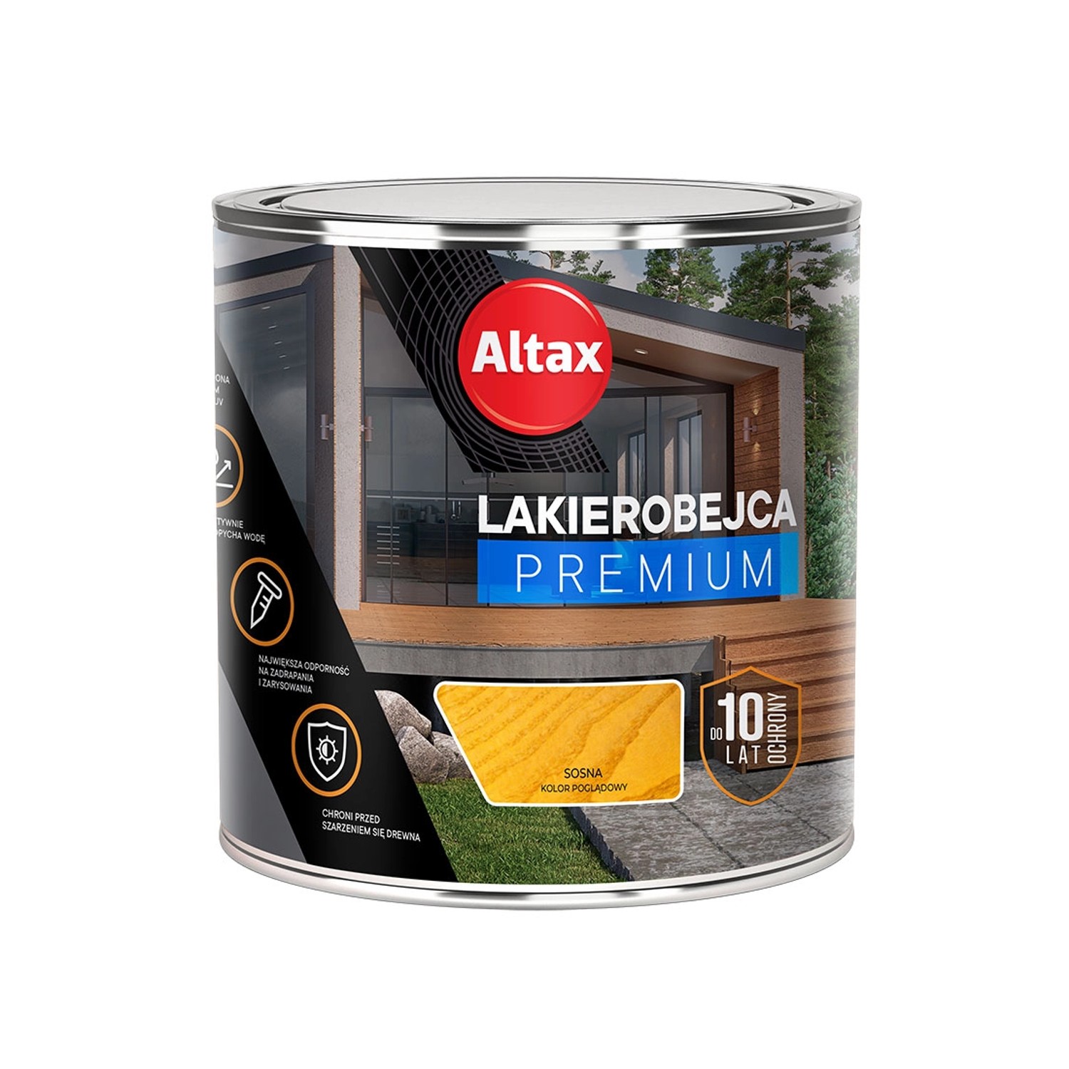 Altax Premium Lakierobejca 0,25l sosna