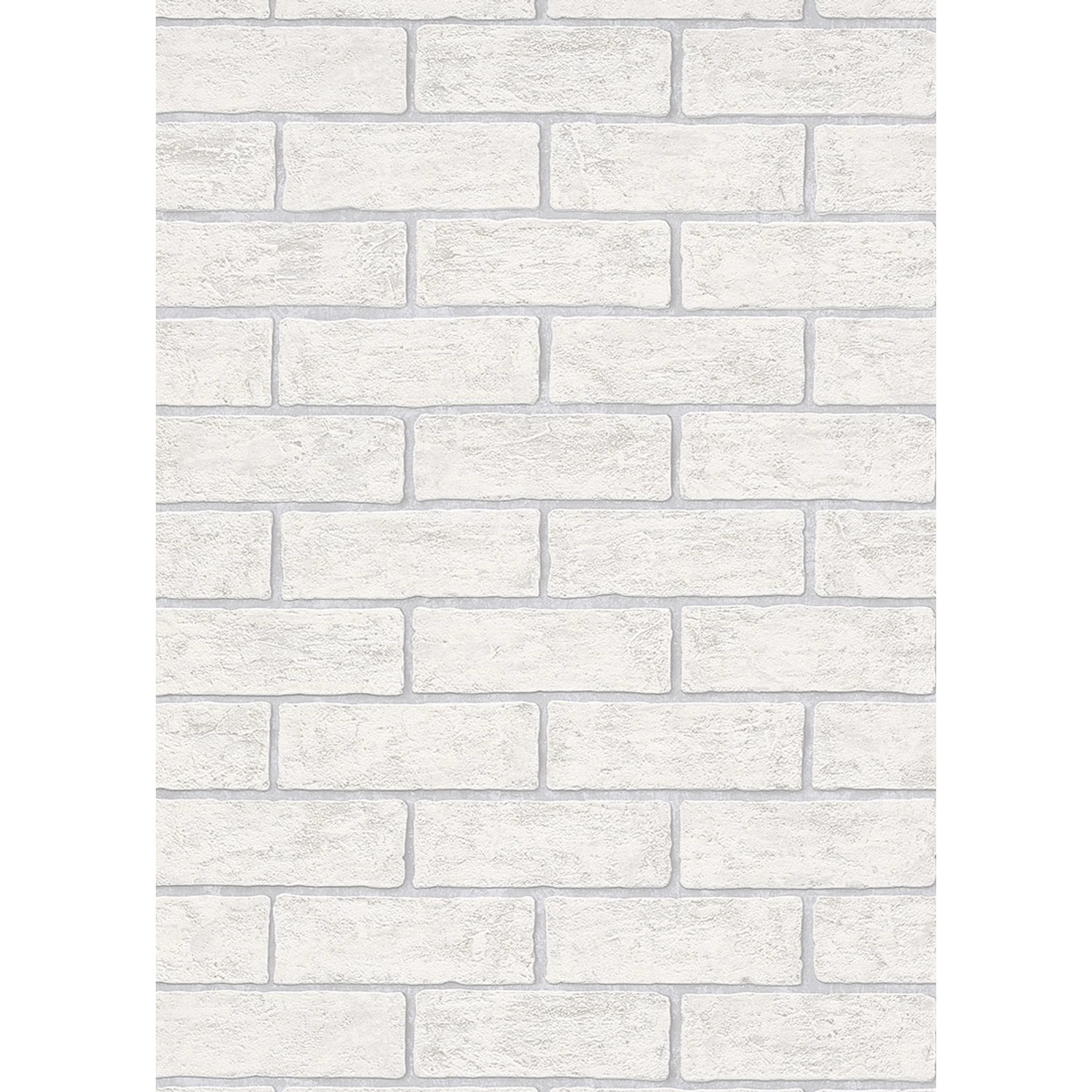 Tapeta winylowa na papierze CEGŁA biała