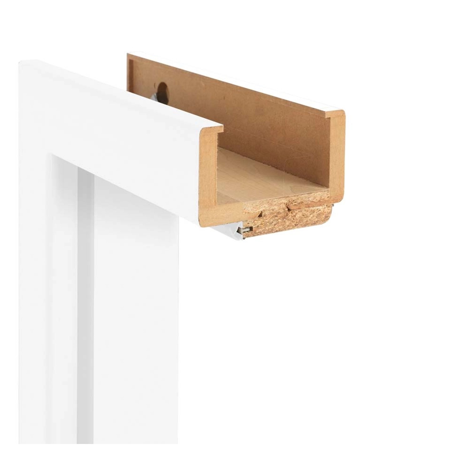 Classen Ościeżnica regulowana 120 - 140 mm biały lakier UV 80P