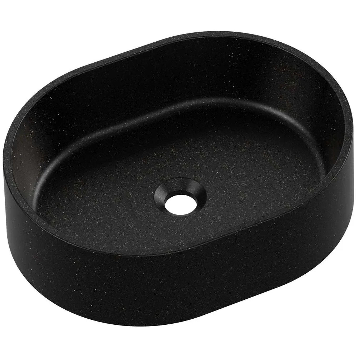 Axis Umywalka OLIB 48 nablatowa granitowa złota