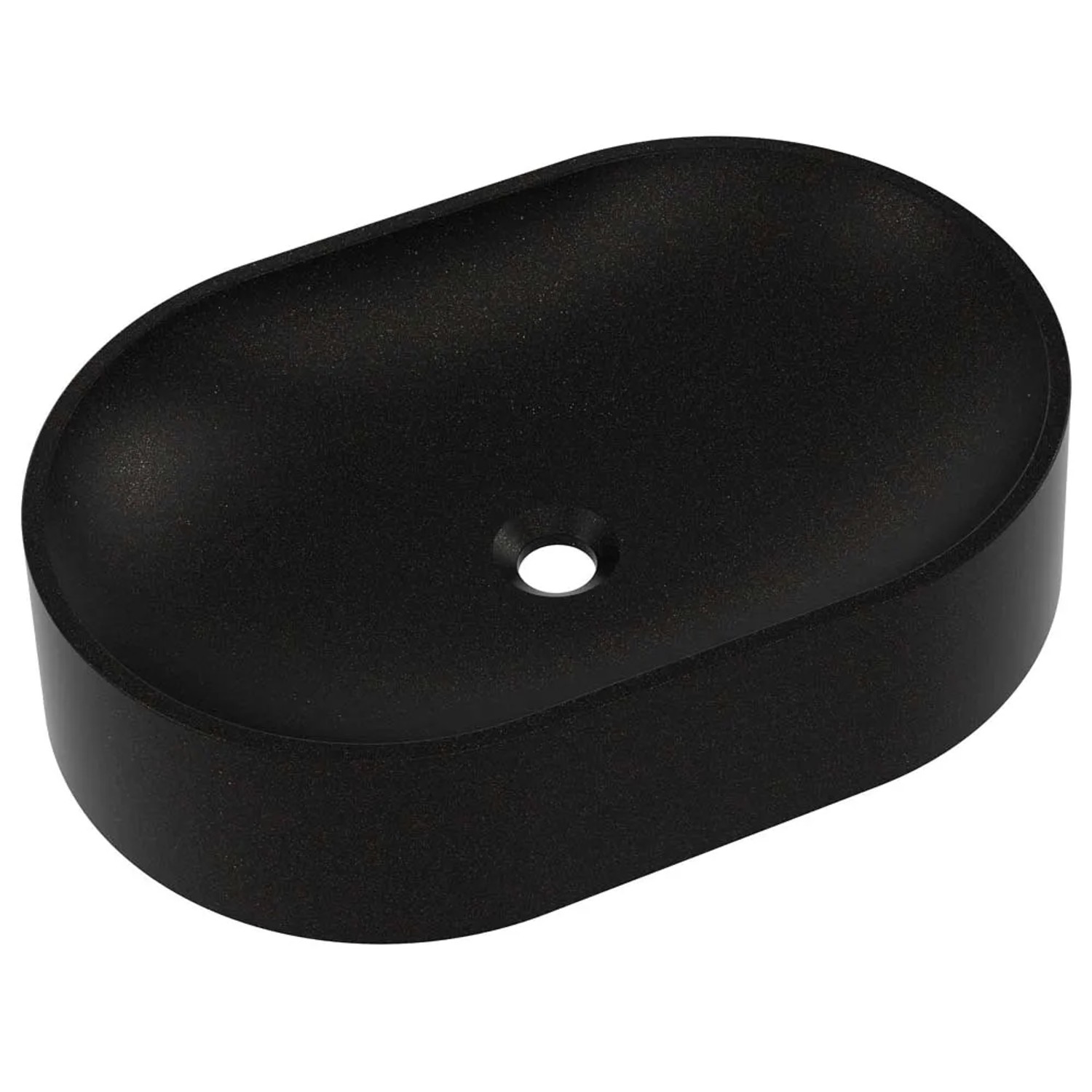 Axis Umywalka OLIB 60 nablatowa granitowa złota