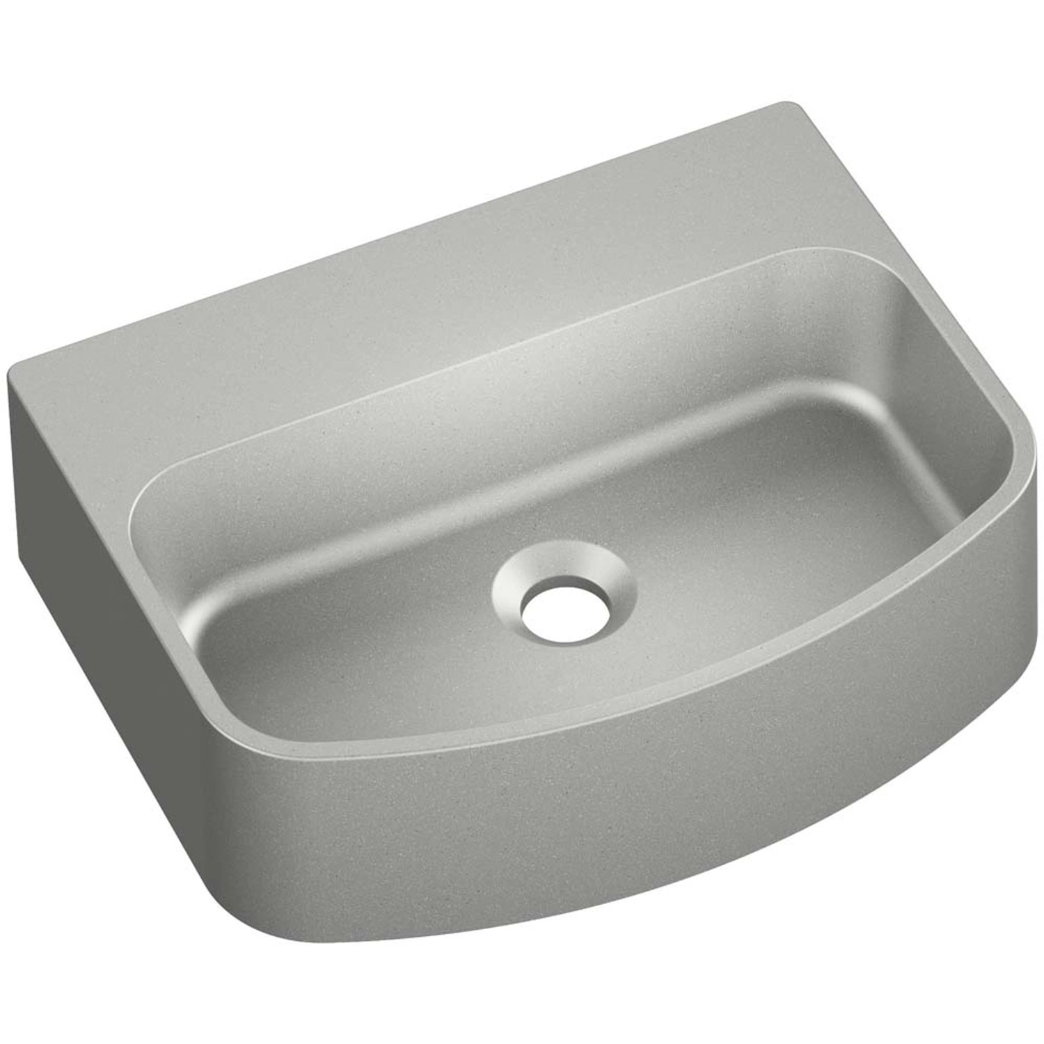 Axis Umywalka MOLAT 45 nablatowa granitowa szara