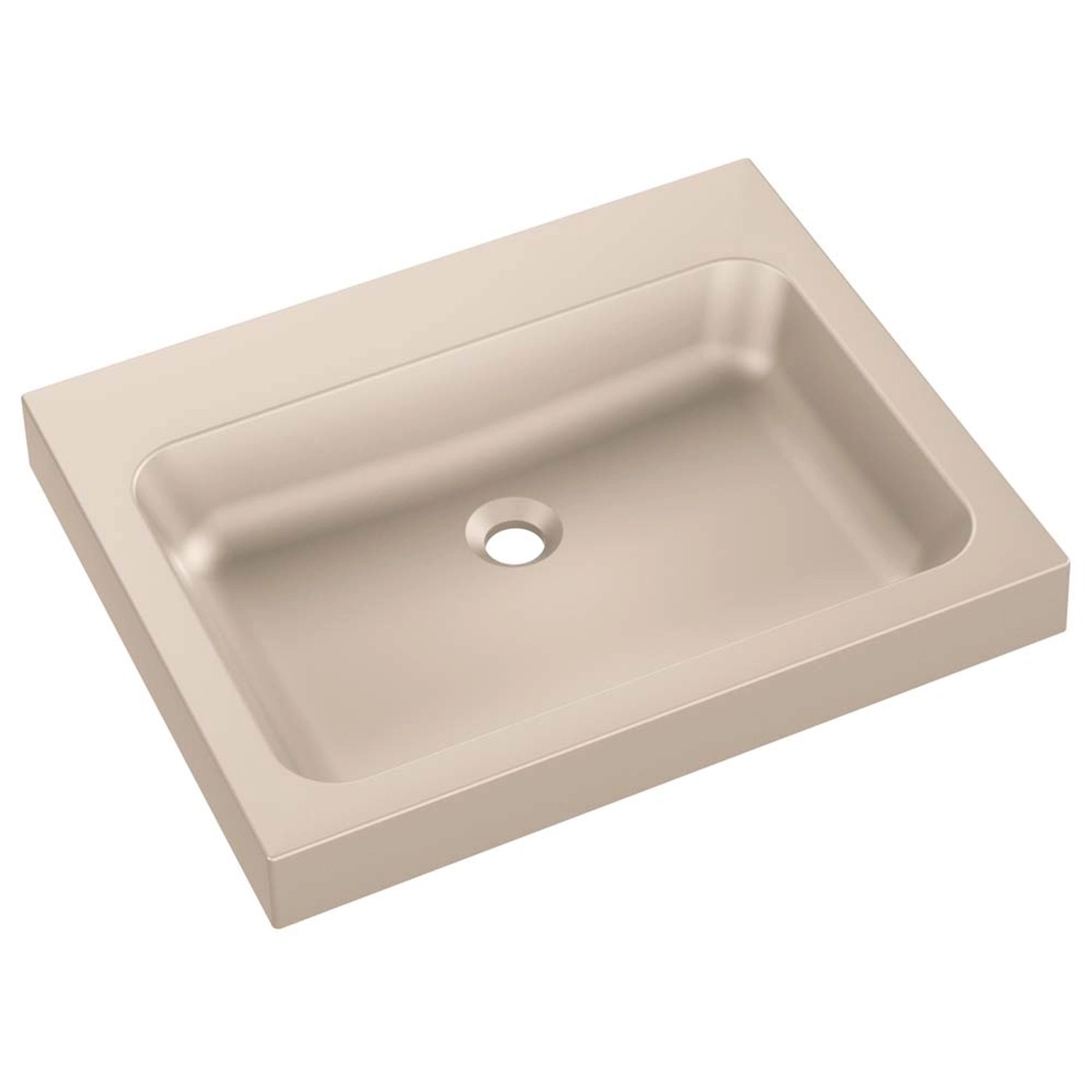 Umywalka MILET 49 Granitowa Caffe Latte 49 x 61 x 9 cm