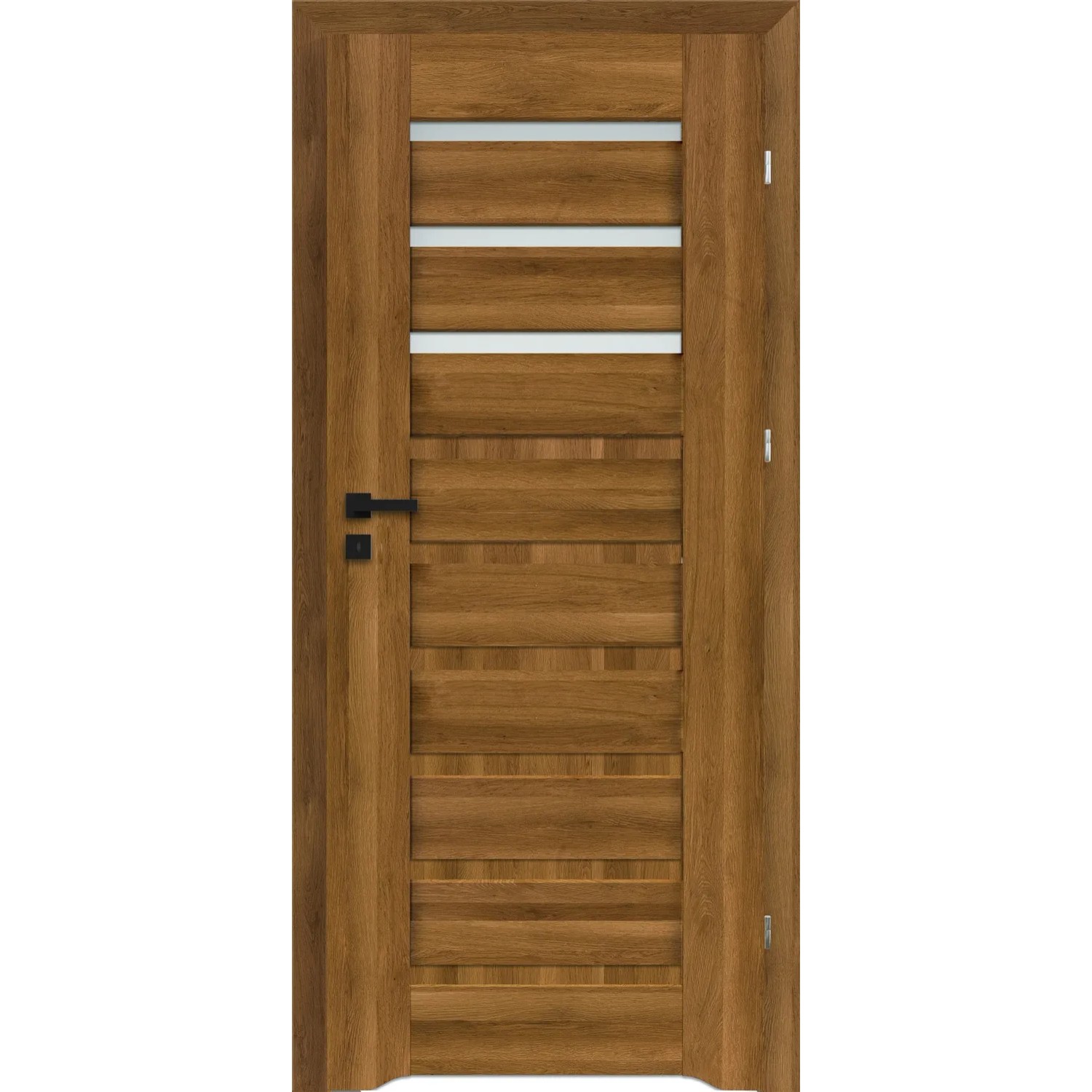 DRE Skrzydło drzwiowe Ingo z podcięciem wentylacyjnym dąb Polski 70P