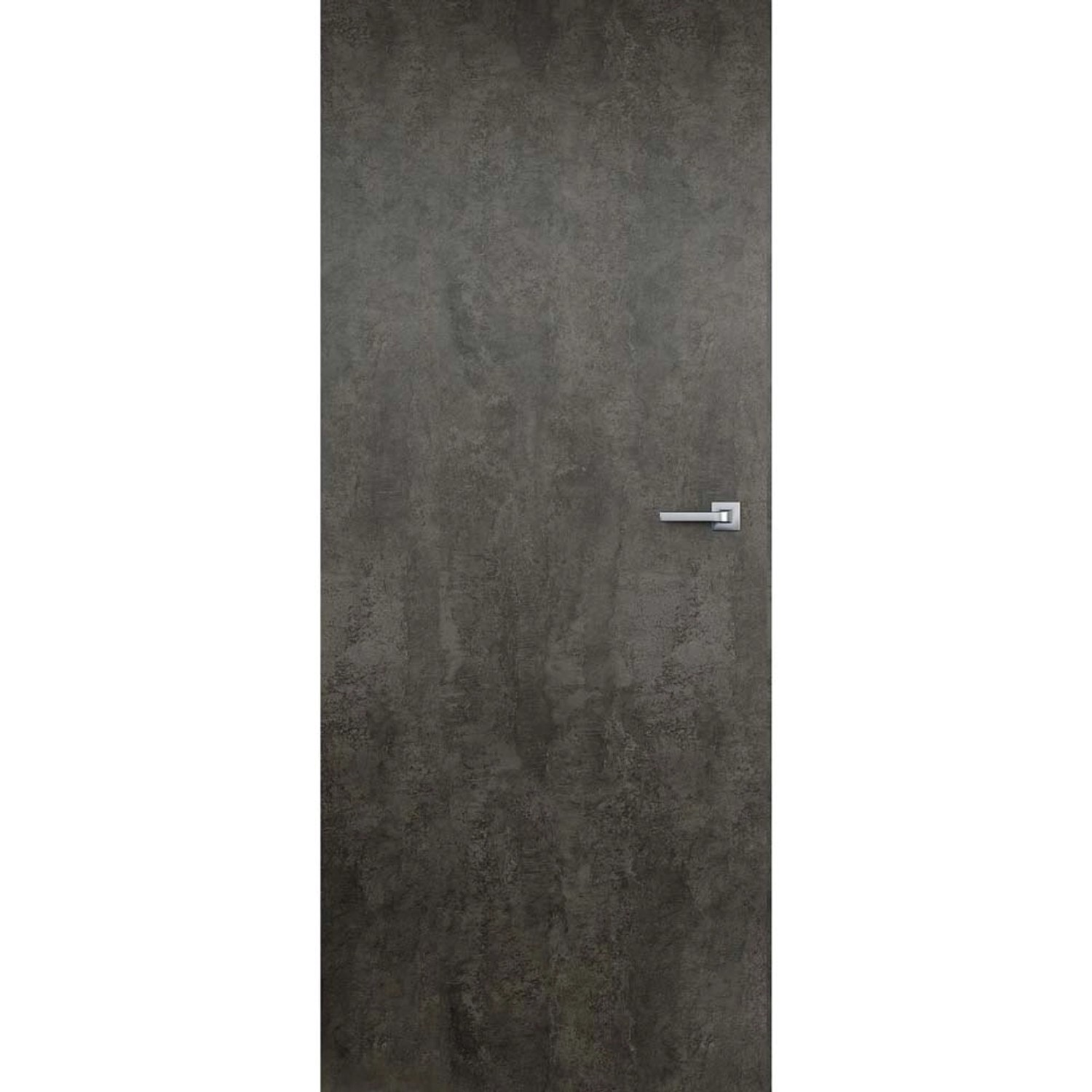 Skrzydło drzwiowe Canis bezprzylgowe Beton ciemny pełne 90