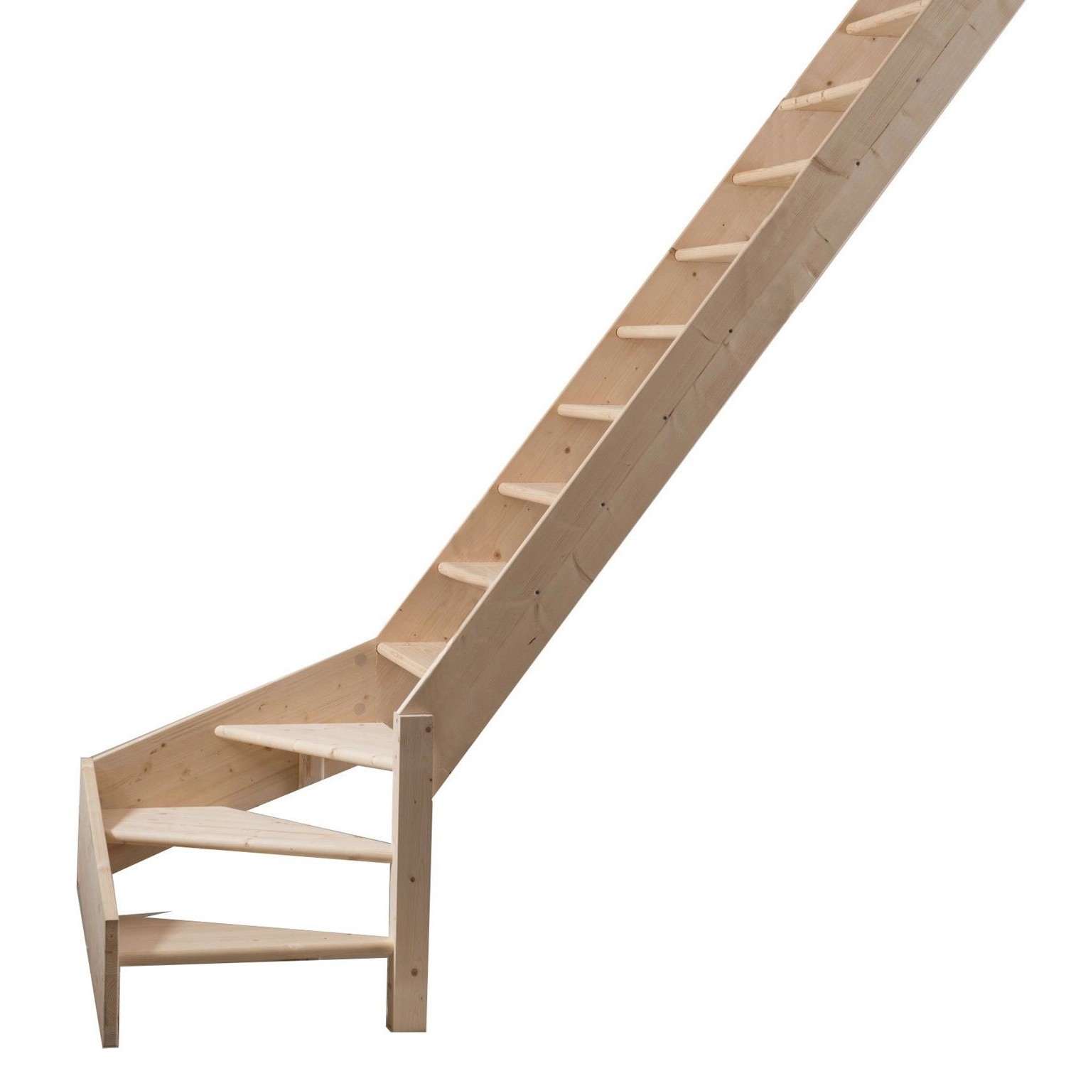 Dolle Schody młynarskie Normandia zabiegowe prawe