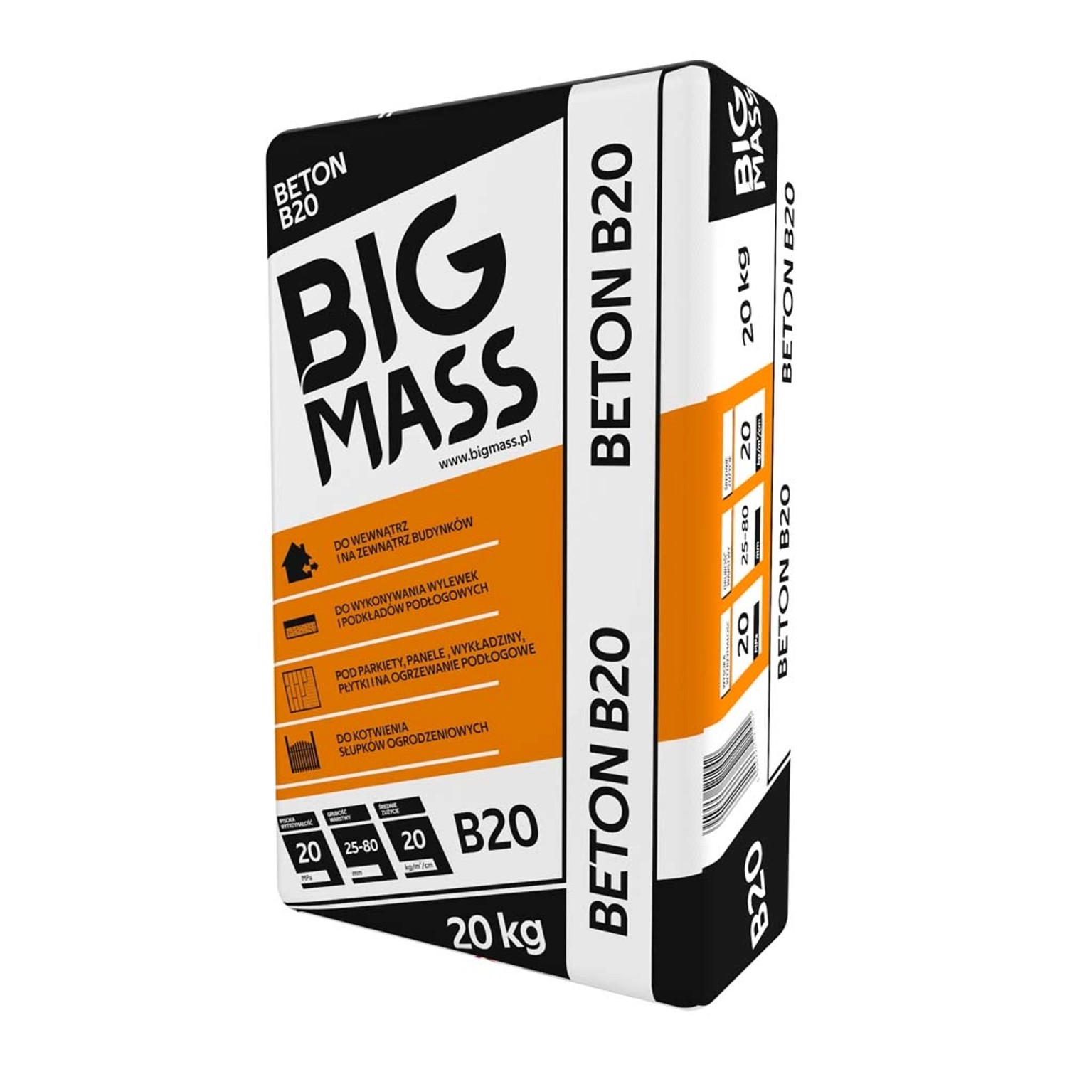 MJG Big Mass Beton B20 20 kg