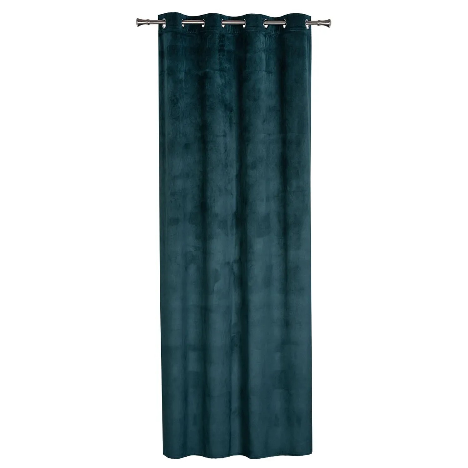 Zasłona GRATER na przelotkach 140 cm x 260 cm zielona