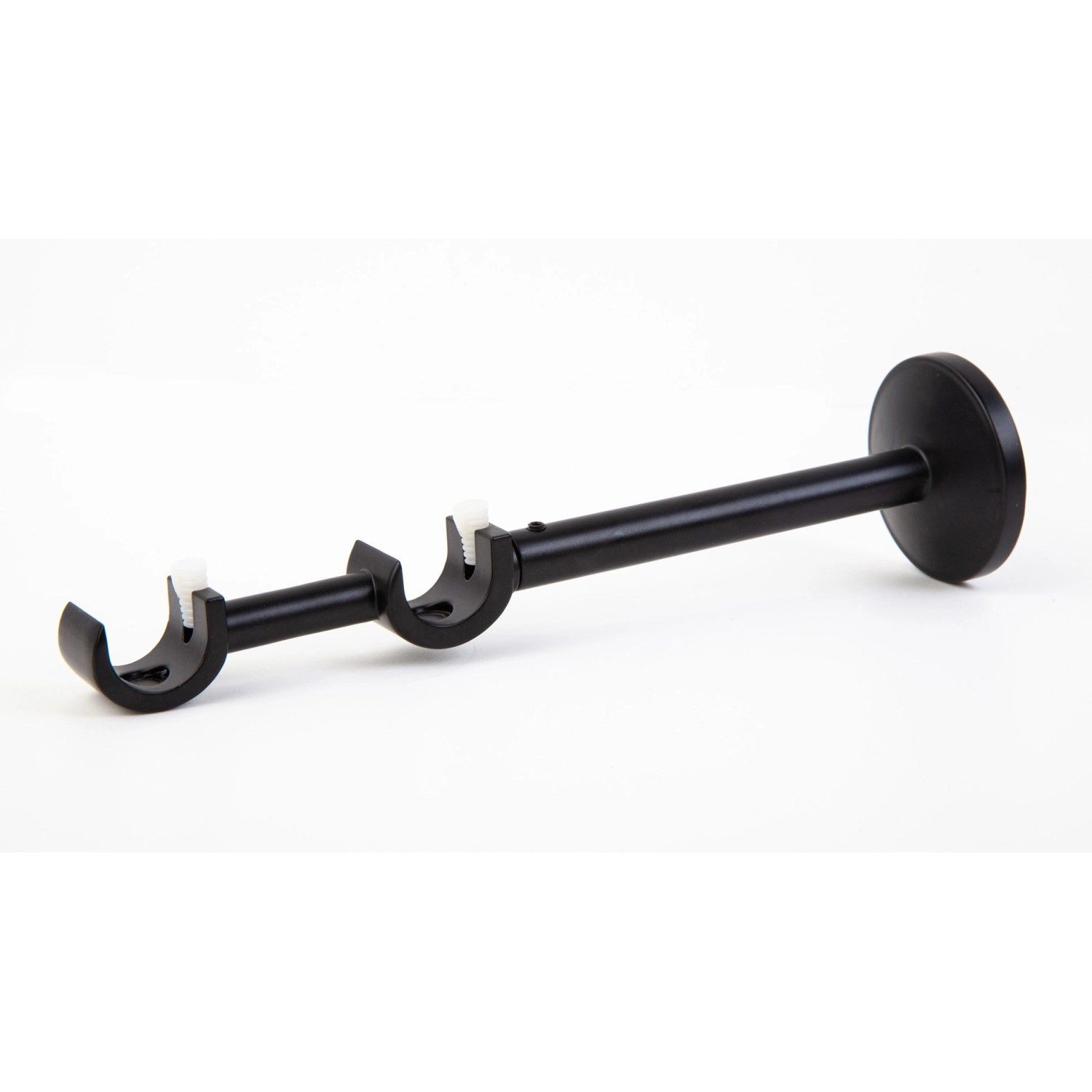 Wspornik karnisza podwójnego Fusion fi25 mm czarny 1 szt.