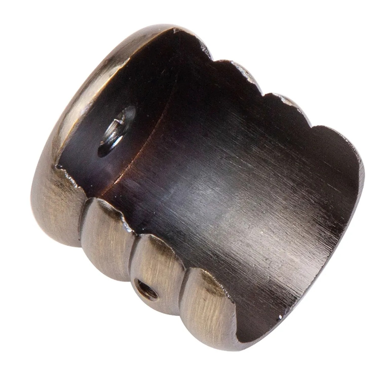 Wspornik karnisza rozporowego fi19 mm antyczny mosiądz 2 szt.