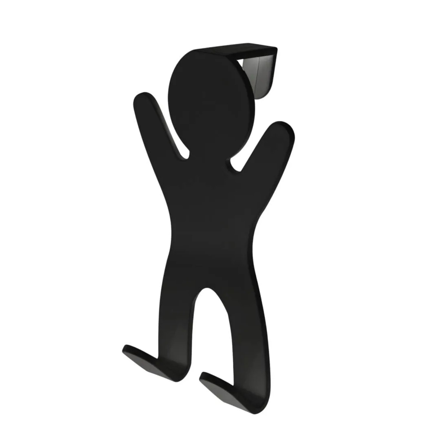 Bisk wieszak City podwójny czarny