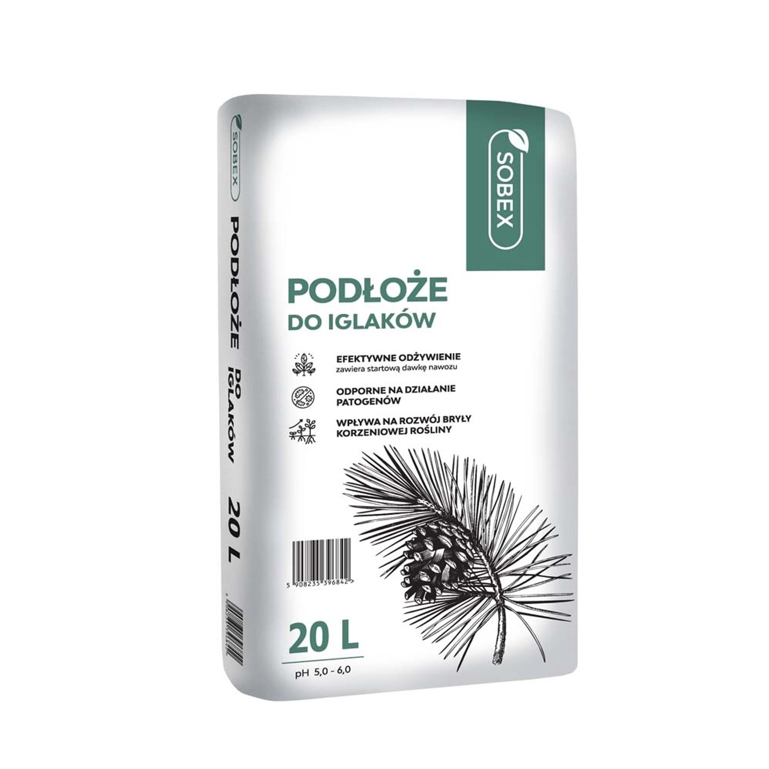 Sobex podłoże do iglaków - 20 l