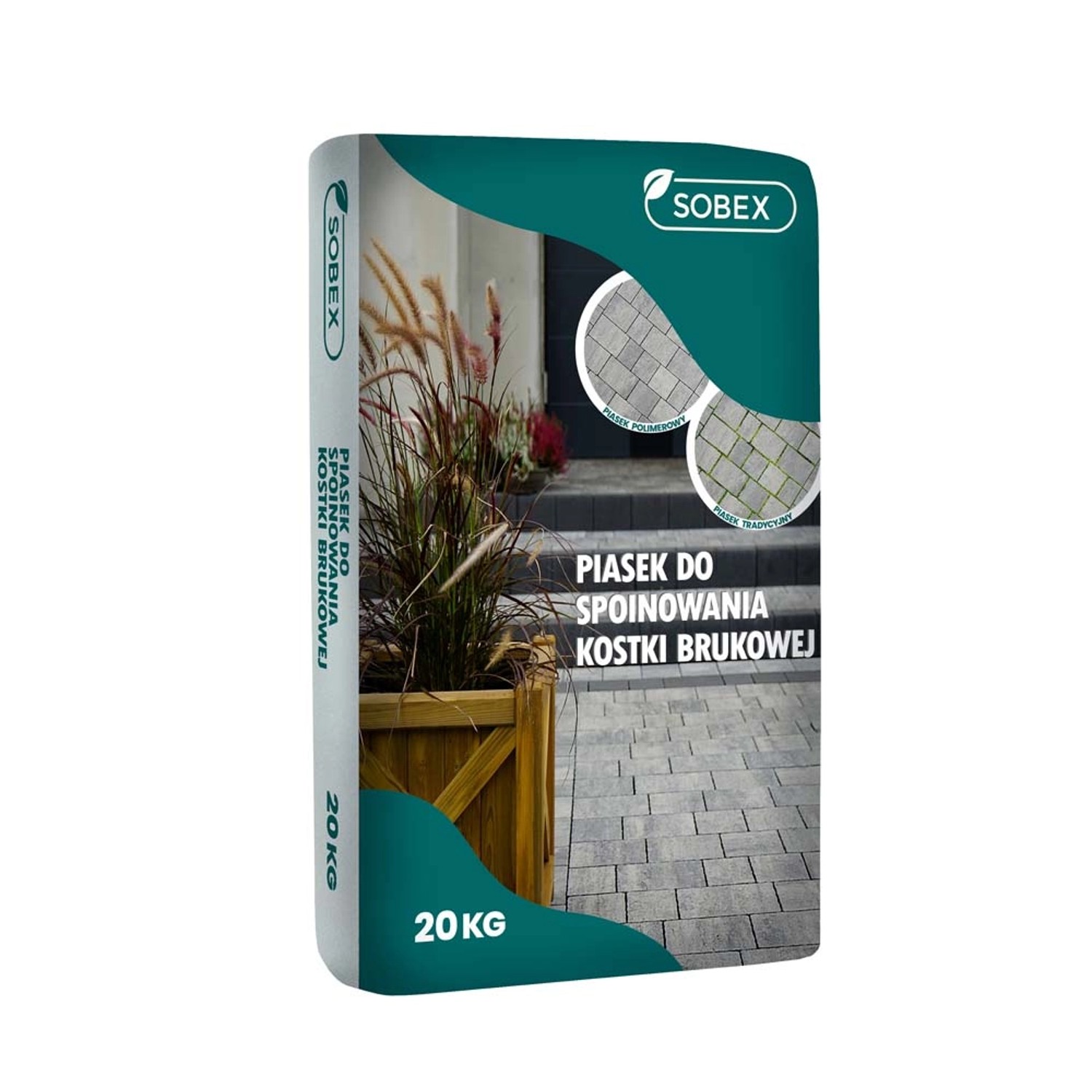 Piasek do spoinowania kostki brukowej grafitowy - 20 kg