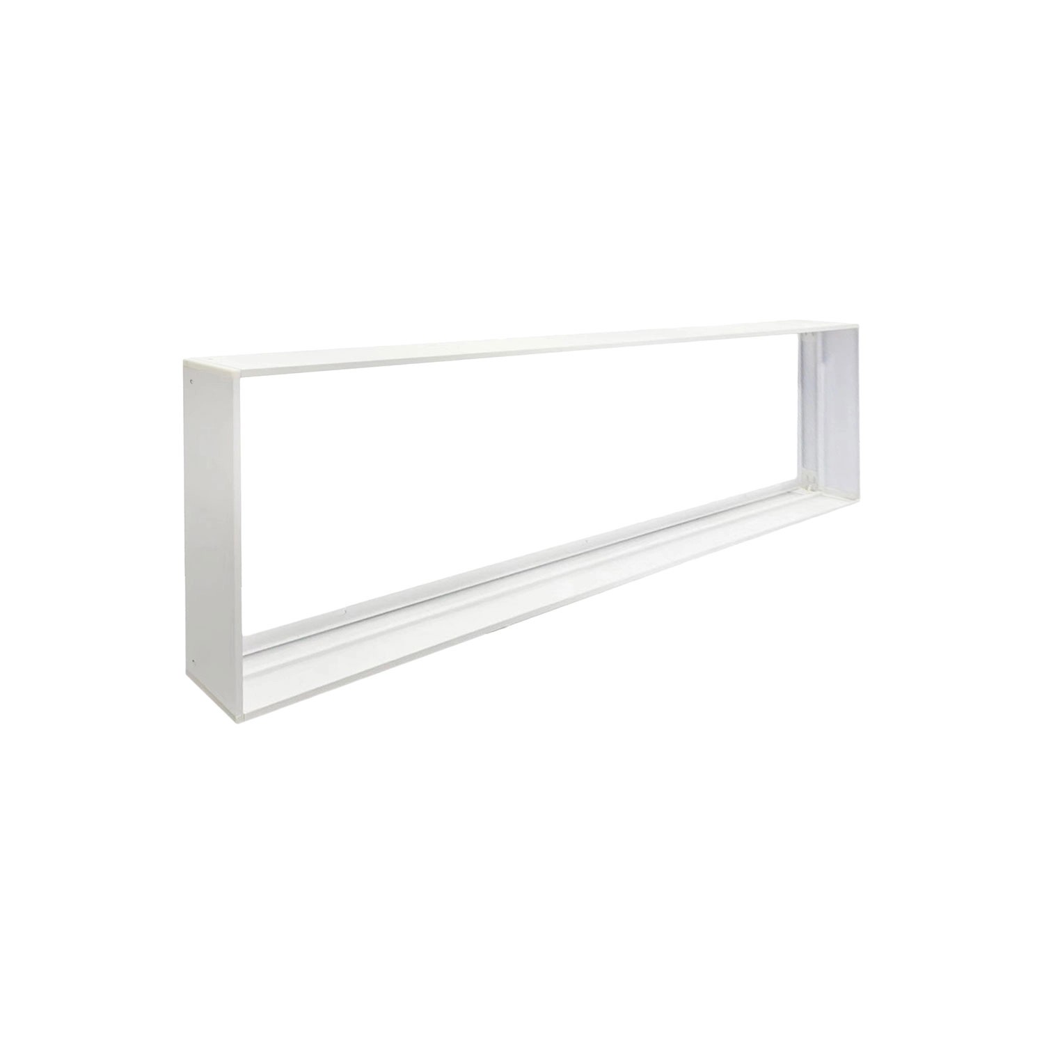 Ramka aluminiowa natynkowa do paneli LED Eko-Light biała 120 x 30 cm